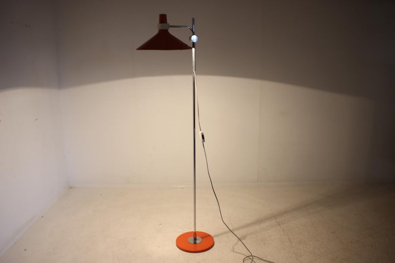 Midcentury Adjustable Floor Lamp, 1970s For Sale 4