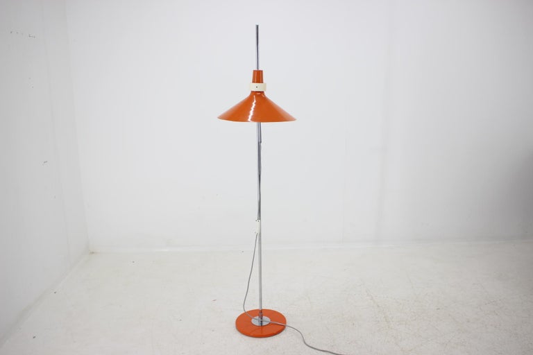 Late 20th Century Midcentury Adjustable Floor Lamp, 1970s For Sale