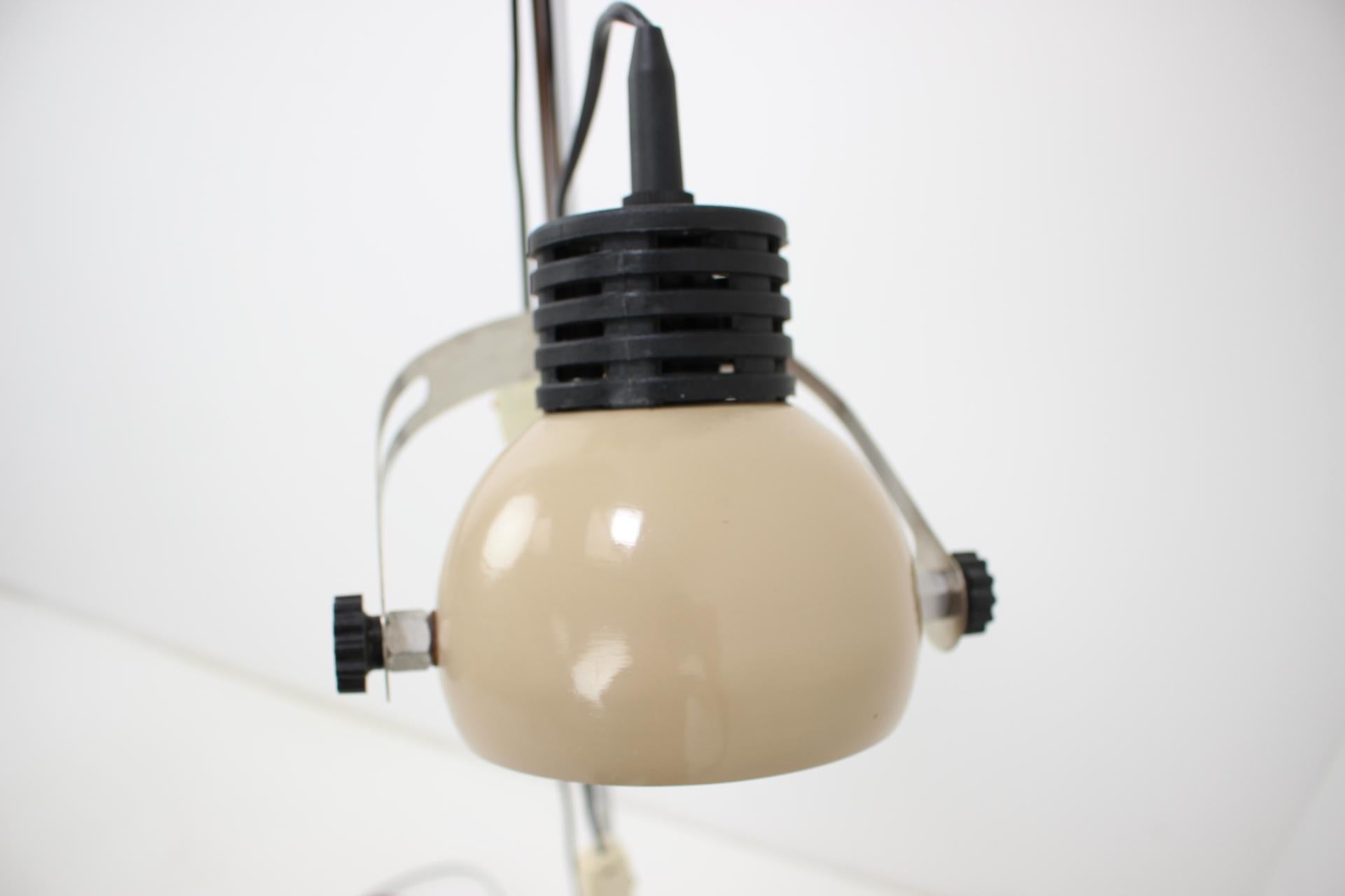 Czech Mid-Century Adjustable Floor Lamp, 1970's For Sale