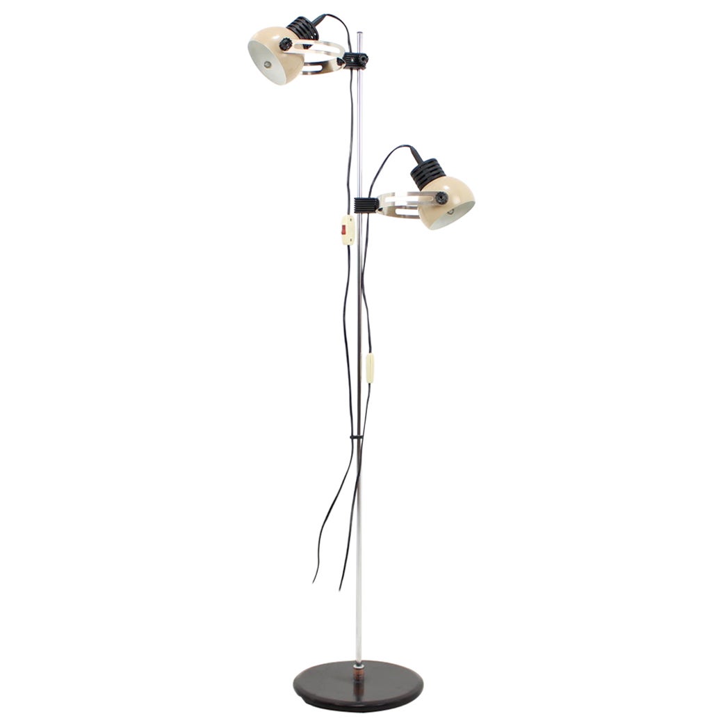 Mid-Century Adjustable Floor Lamp, 1970's