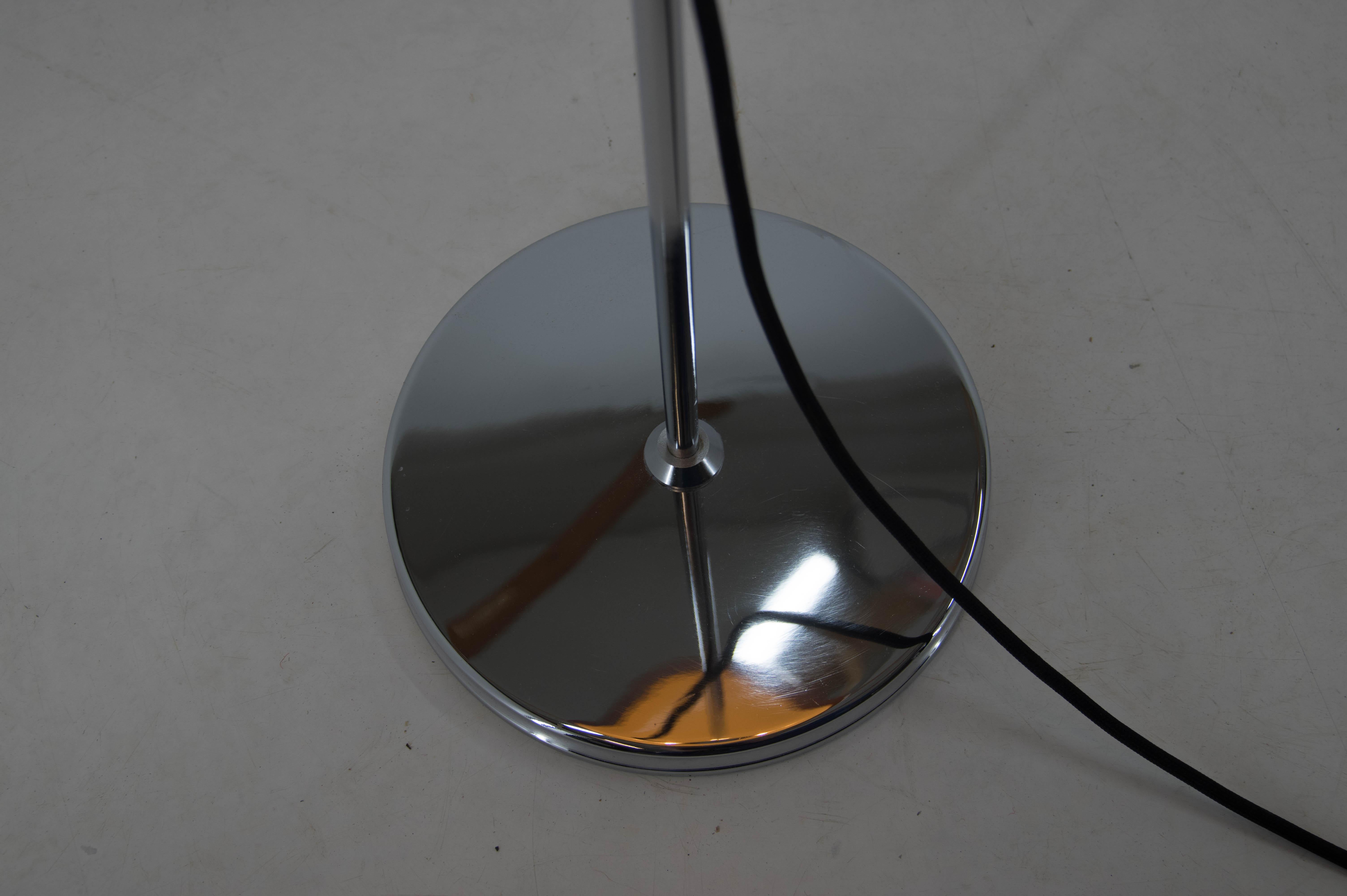 Plastic Mid-Century Adjustable Floor Lamp Designed by Guzzini for Meblo, 1970s
