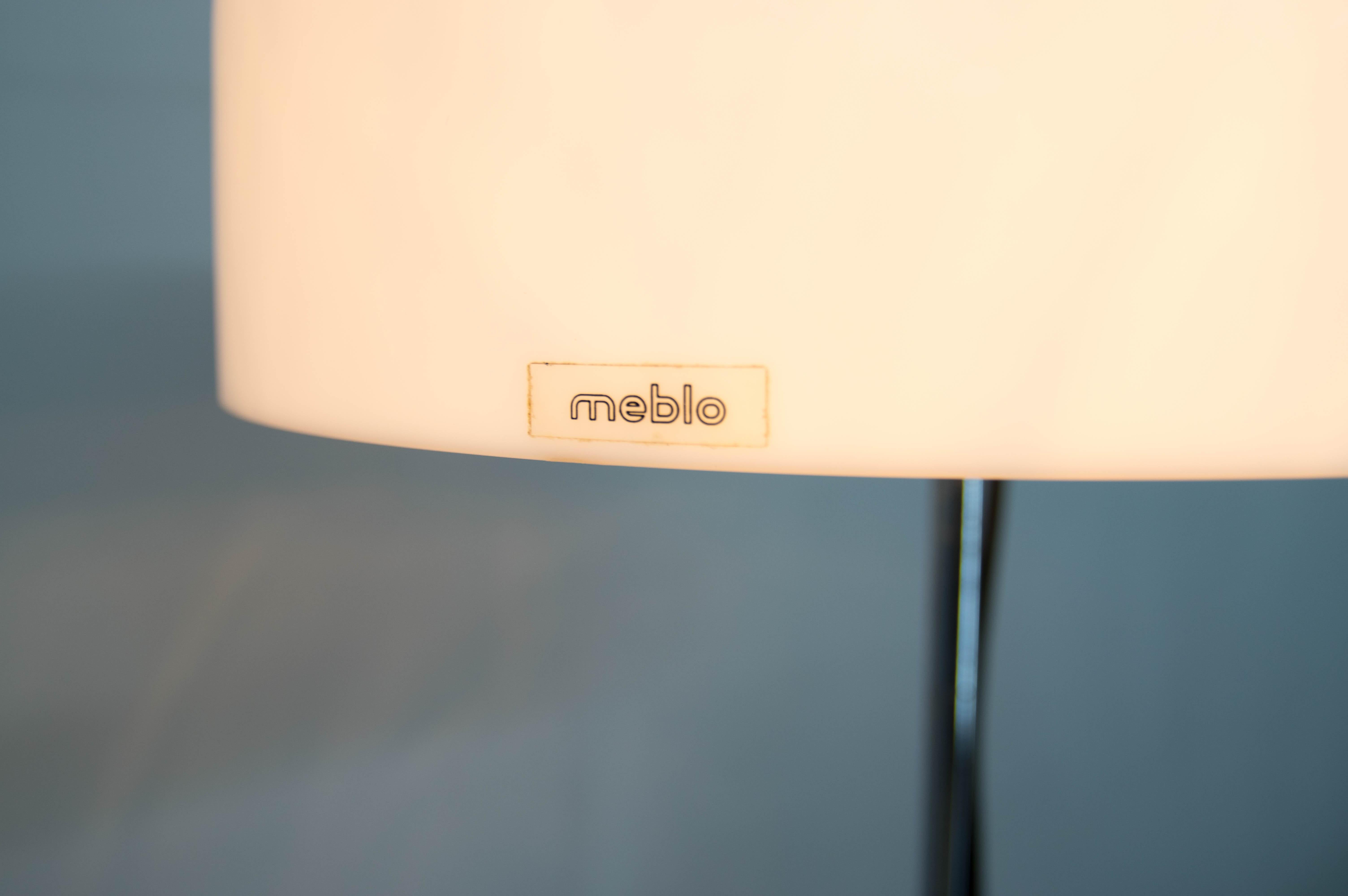 Métal Lampadaire réglable du milieu du siècle conçu par Guzzini pour Meblo, 1970 en vente