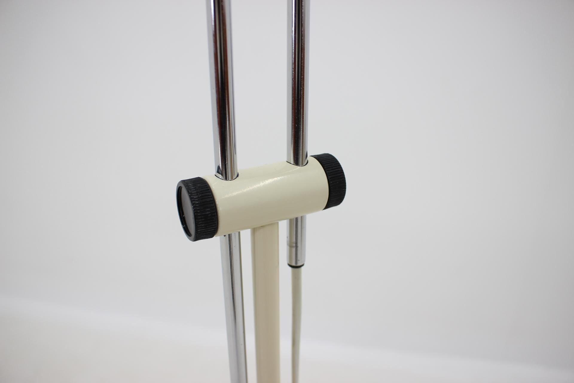 Czech Midcentury Adjustable Floor Lamp/Napako, 1970s For Sale