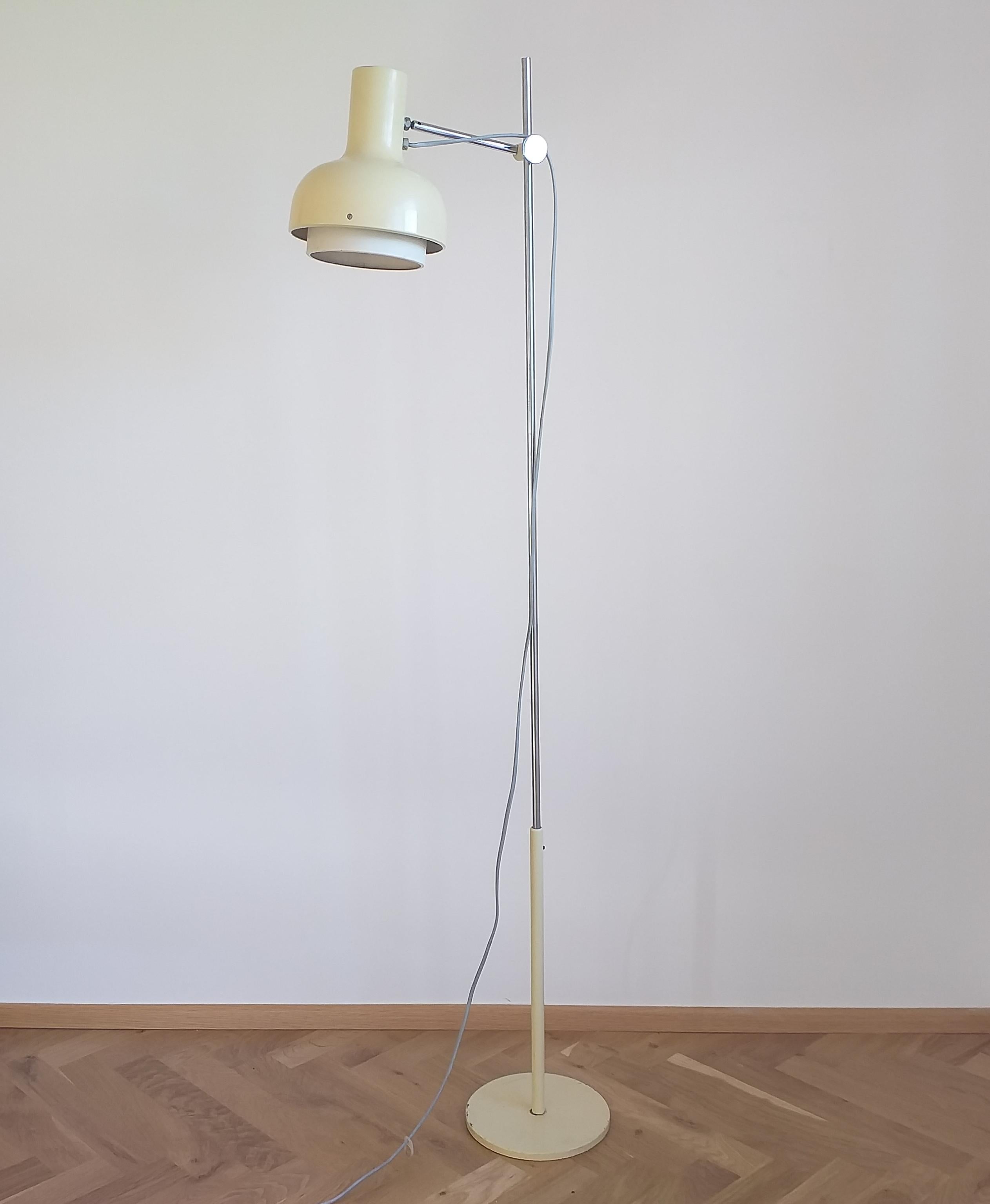 Midcentury Adjustable Floor Lamp Napako, Josef Hurka, 1960s 4