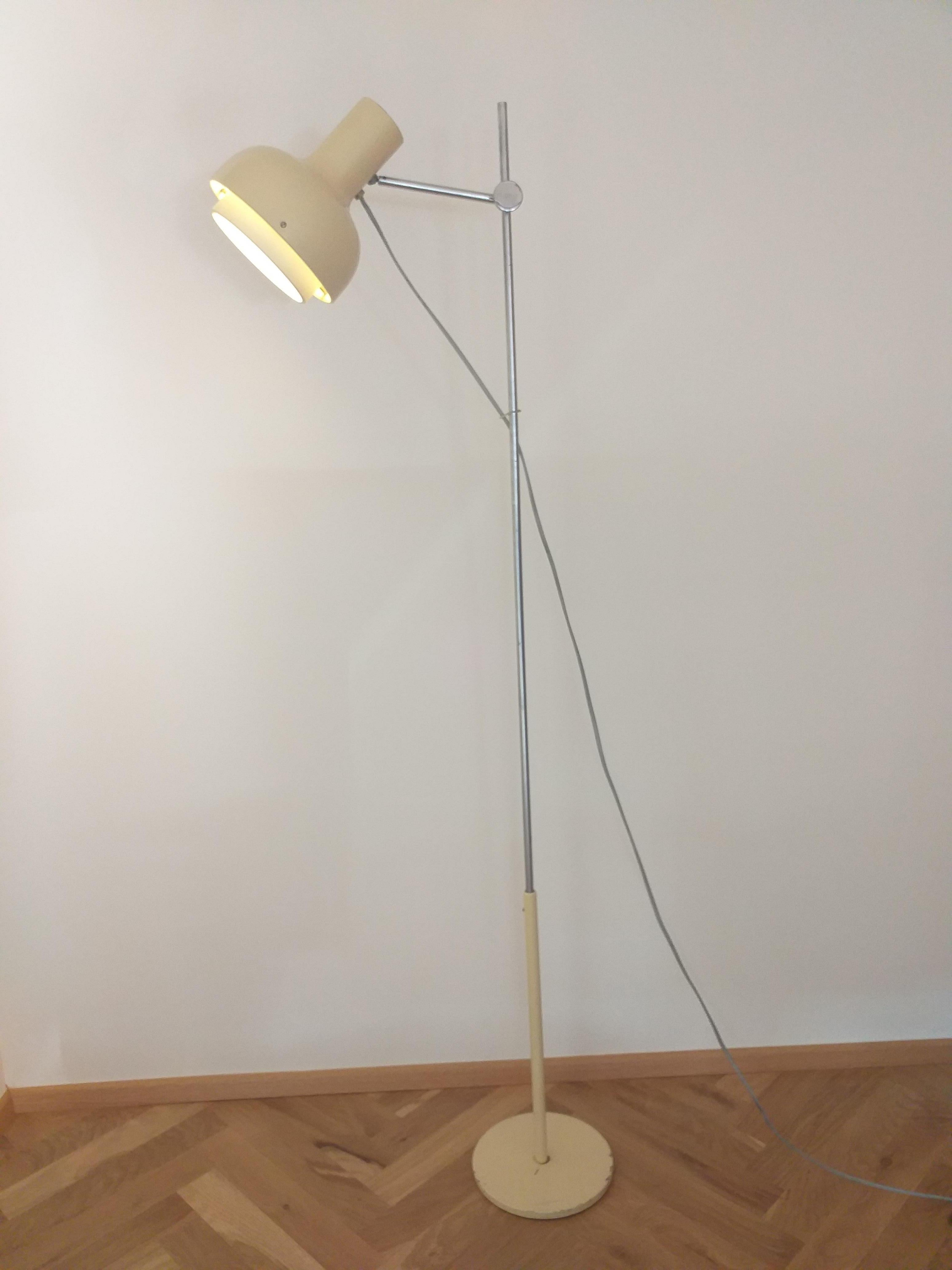 Mid-20th Century Midcentury Adjustable Floor Lamp Napako, Josef Hurka, 1960s