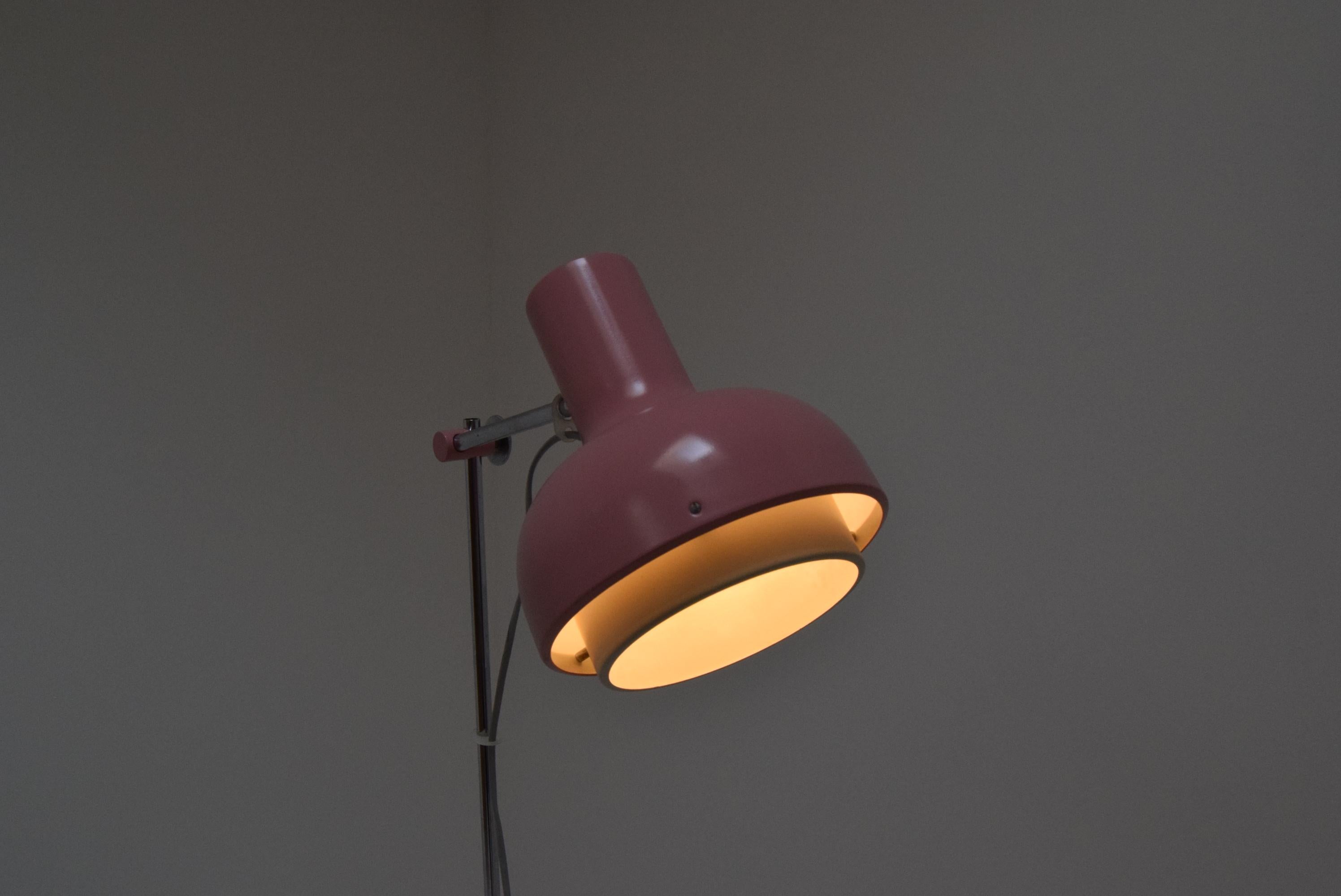 Midcentury Adjustable Floor Lamp Napako, Josef Hůrka, 1960s 1