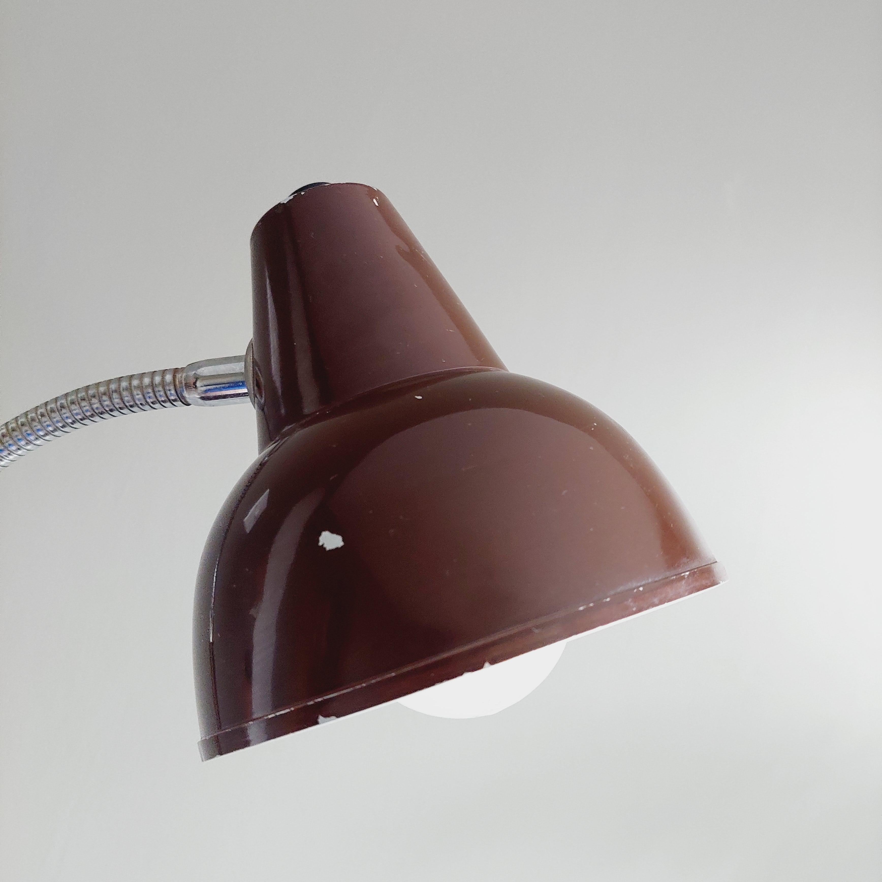Mid Century adjustable Italian Desk Lamp By Veneta Lumi Bhs 1970s 80s 3