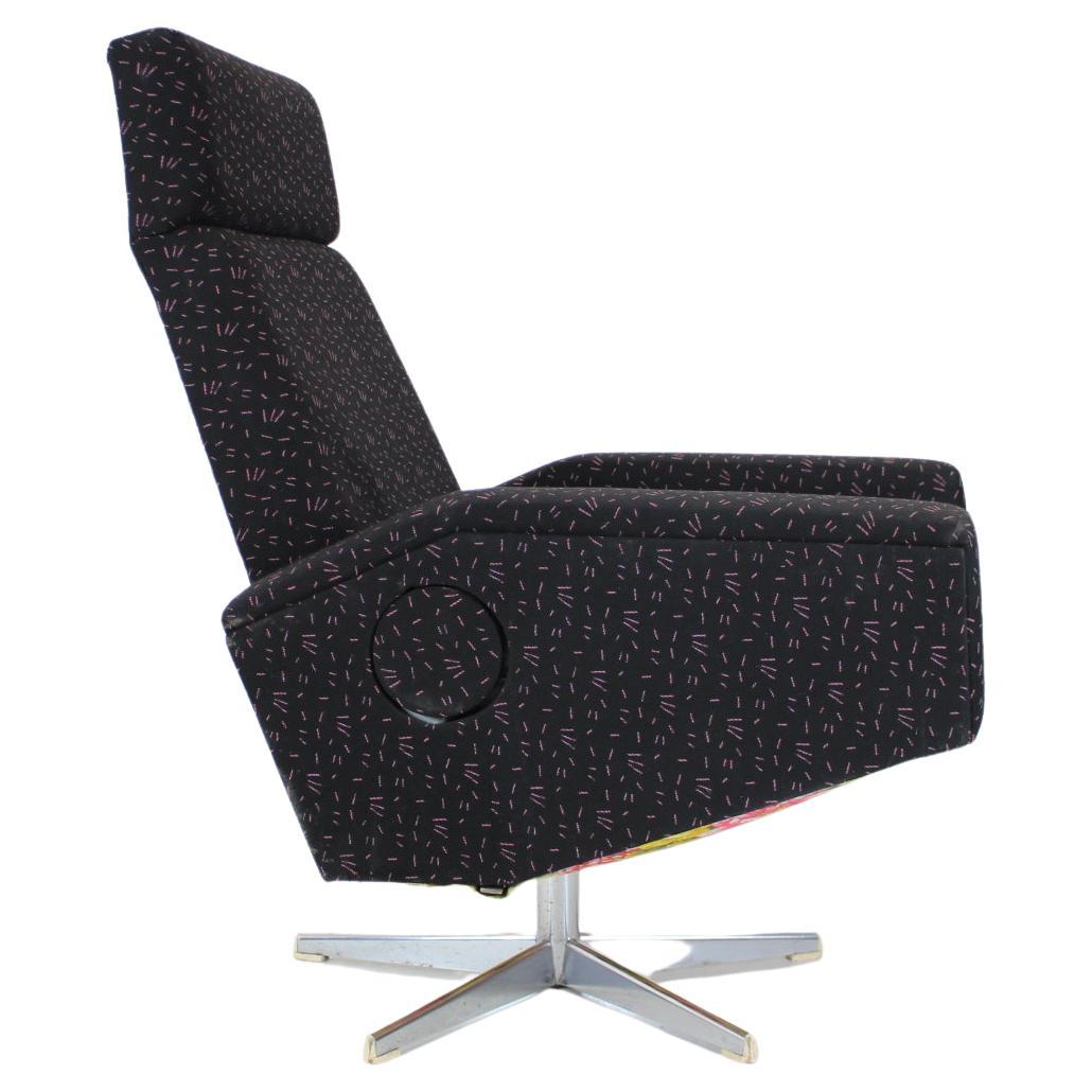Sillón relax regulable de mediados de siglo, años 70 en venta