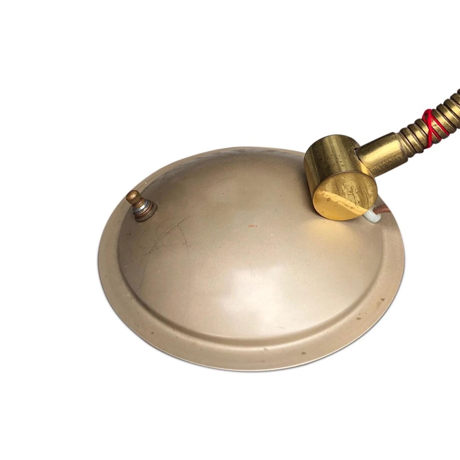 Metal Mid Century Adjustable Retro Brass Desk Lamp