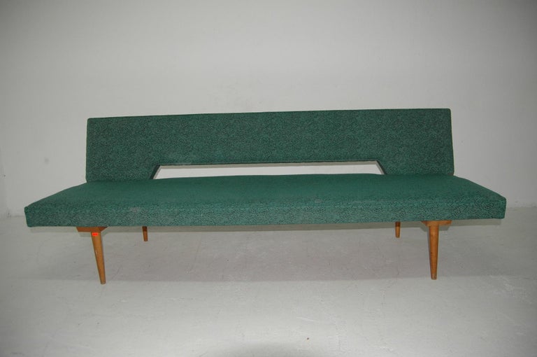 Mid-Century Modern Midcentury Adjustable Sofa-Bench by Miroslav Navratil, 1960s, Czechoslovakia