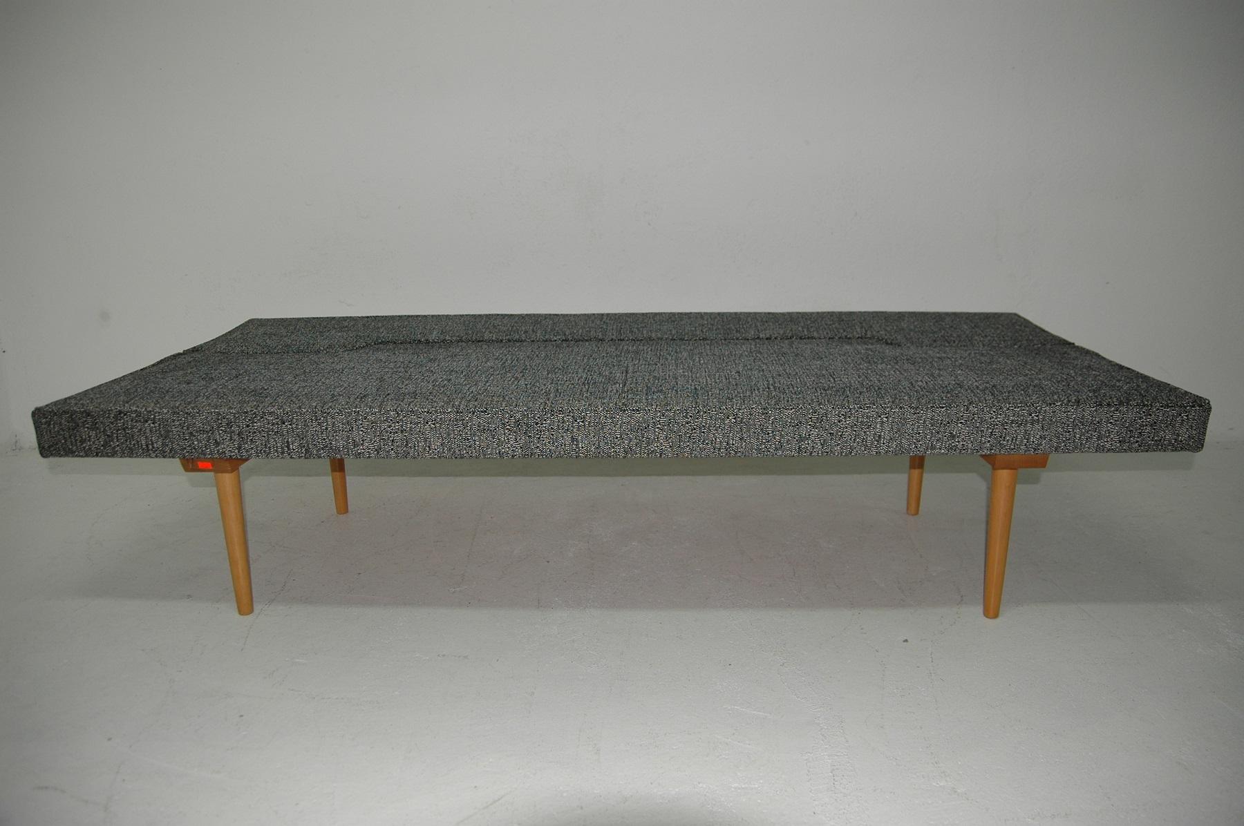 Mid-20th Century Midcentury Adjustable Sofa-Bench by Miroslav Navrátil, 1960s, Czechoslovakia