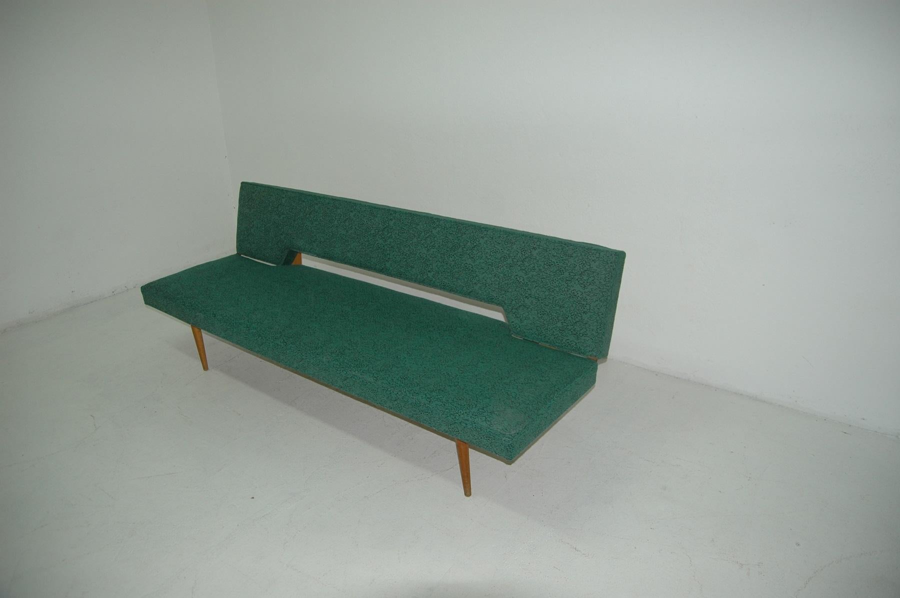 Mid-20th Century Midcentury Adjustable Sofa-Bench by Miroslav Navratil, 1960s, Czechoslovakia