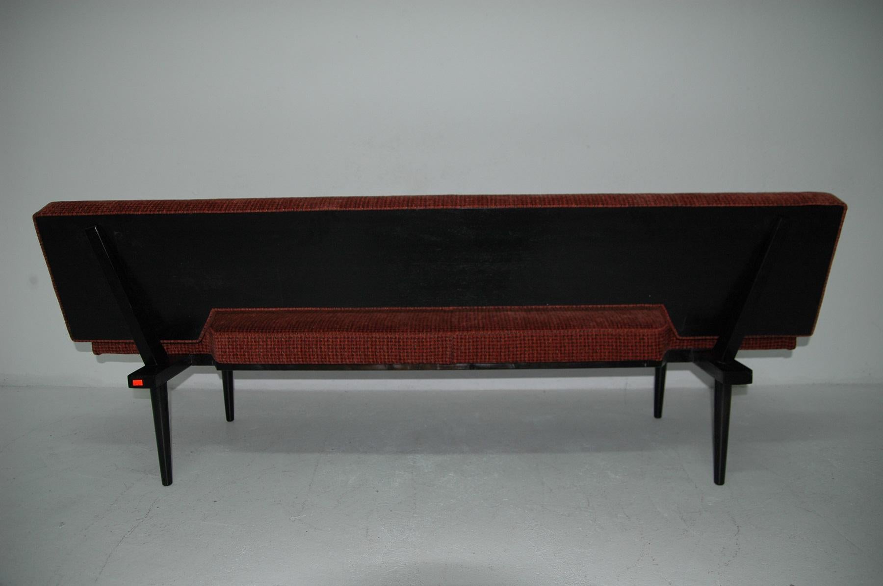 Mid-20th Century Midcentury Adjustable Sofa-Bench by Miroslav Navrátil, 1960s, Czechoslovakia 