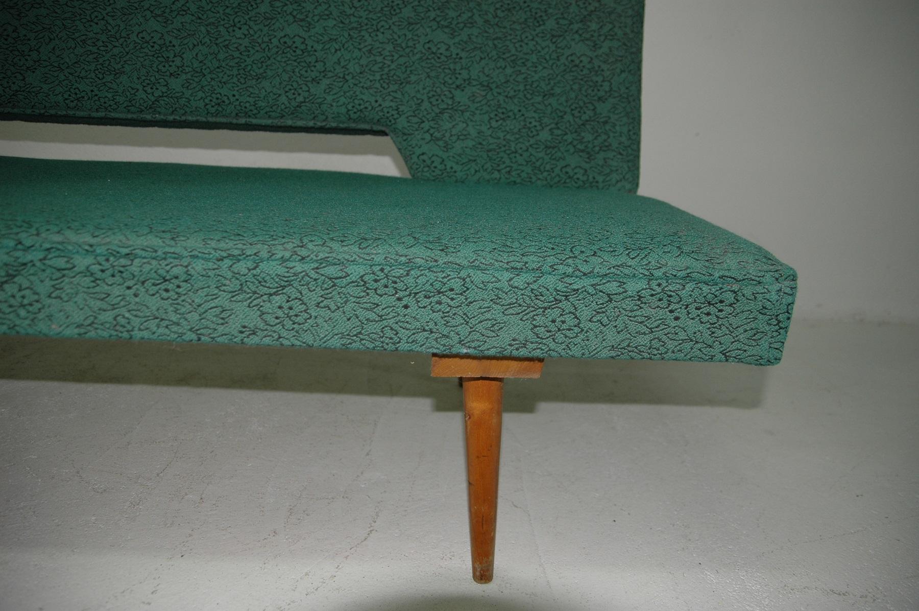 Midcentury Adjustable Sofa-Bench by Miroslav Navratil, 1960s, Czechoslovakia 1