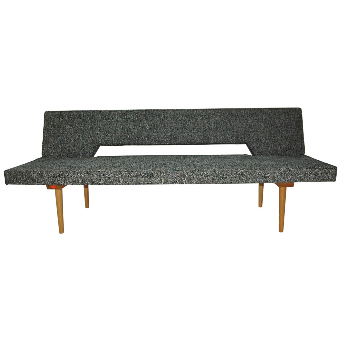 Midcentury Adjustable Sofa-Bench by Miroslav Navrátil, 1960s, Czechoslovakia