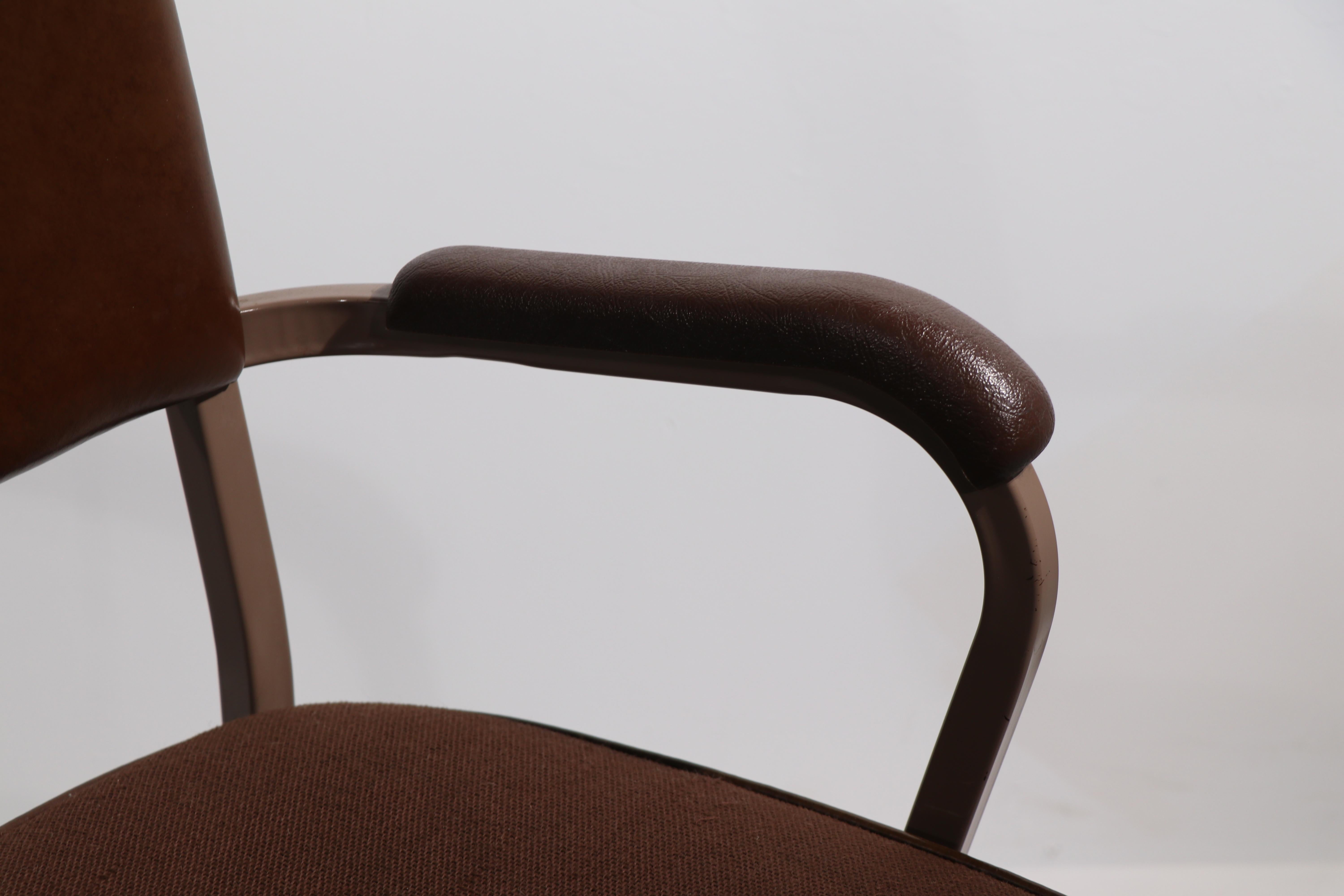 20th Century Mid Century Adjustable  Swivel Tilt Desk Chair