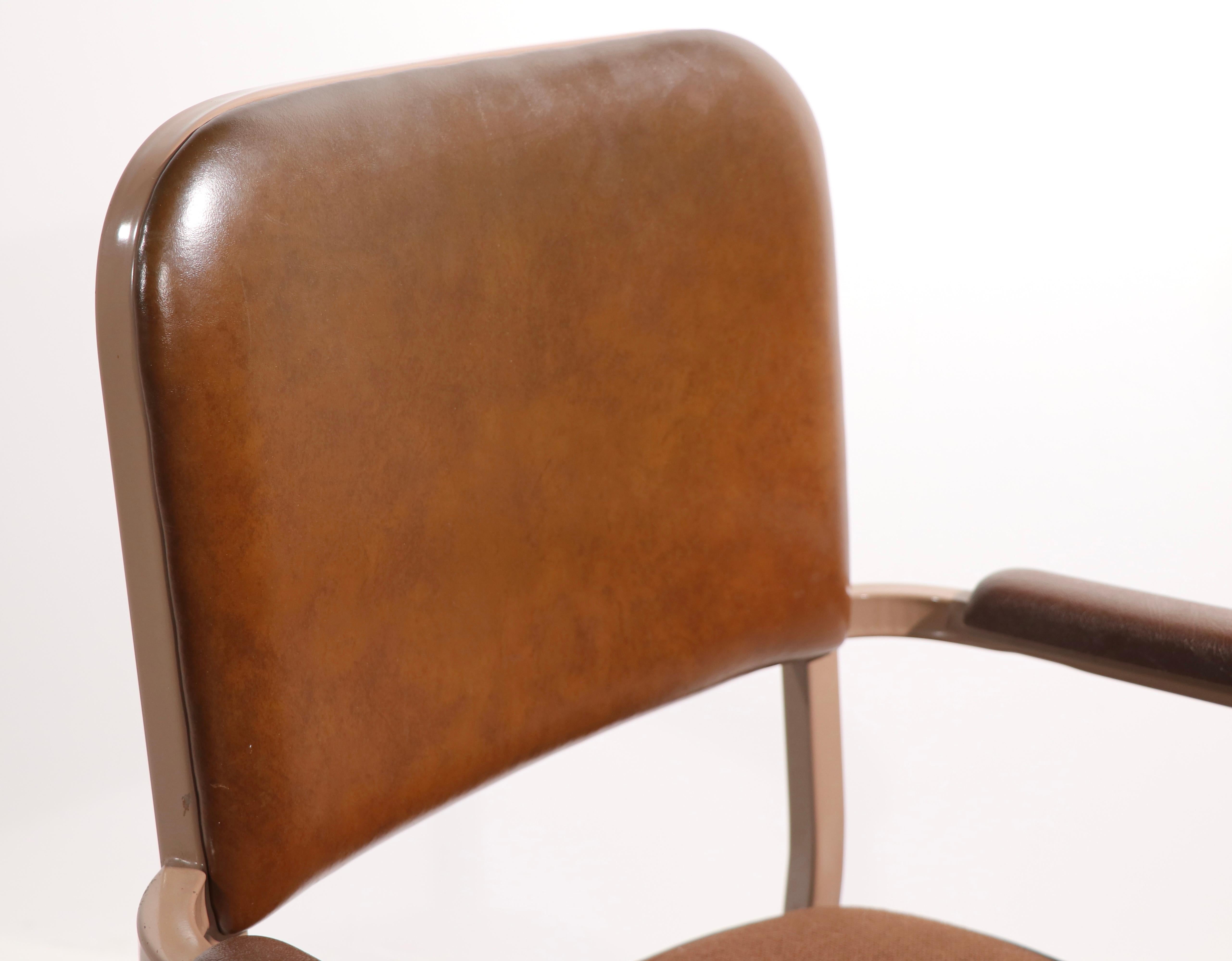 Steel Mid Century Adjustable  Swivel Tilt Desk Chair