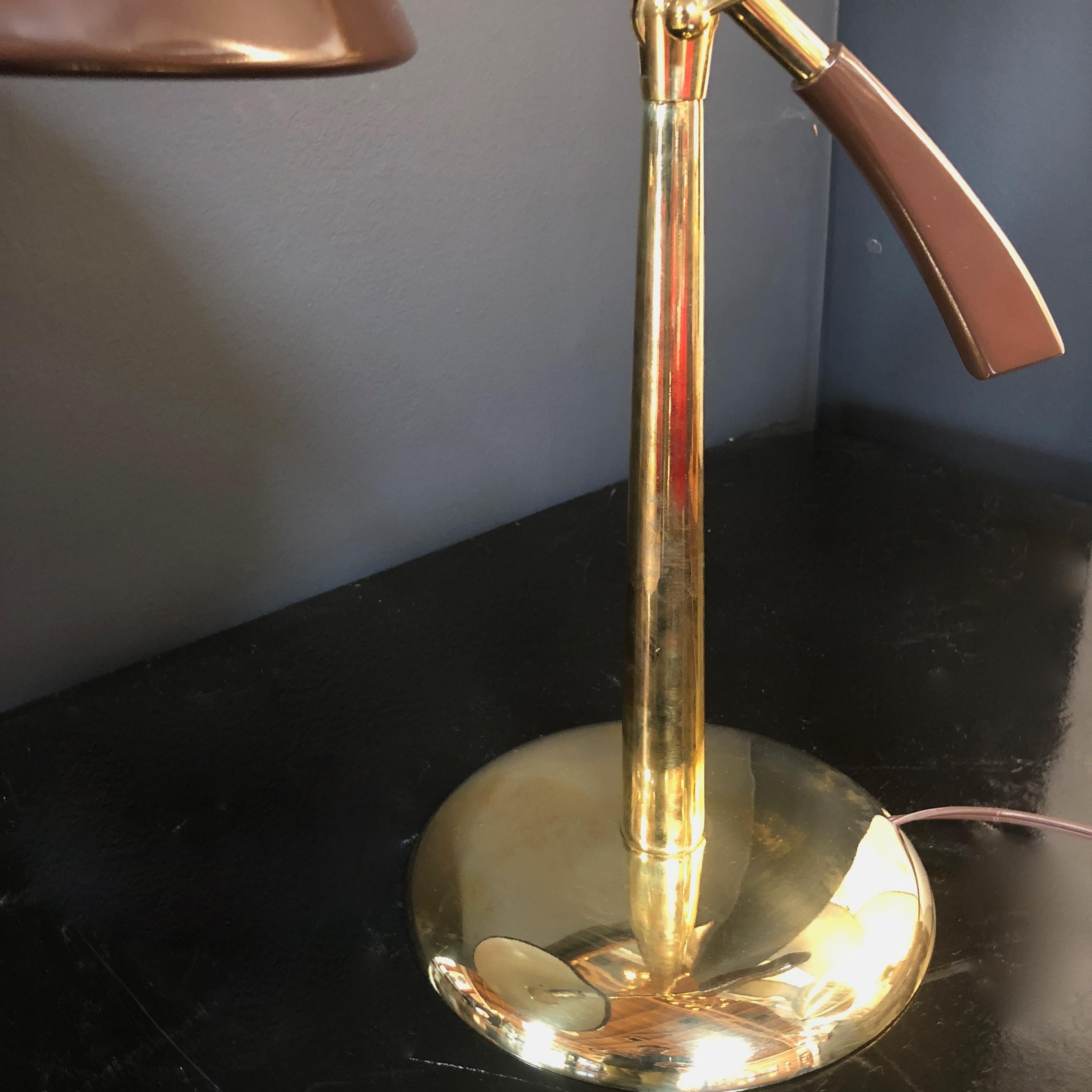 Midcentury Adjustable Table Lamp, 1950s 1