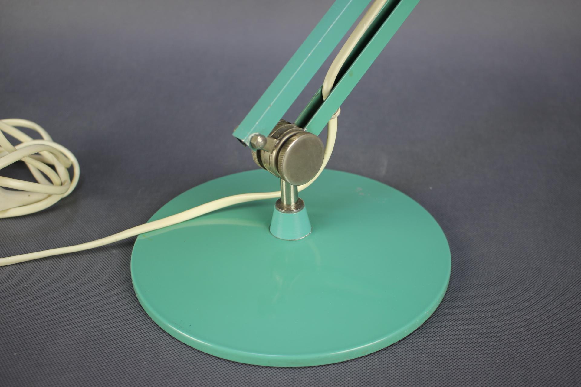 Mid-Century Adjustable Table Lamp, 1960s, Czechoslovakia In Good Condition For Sale In Praha, CZ