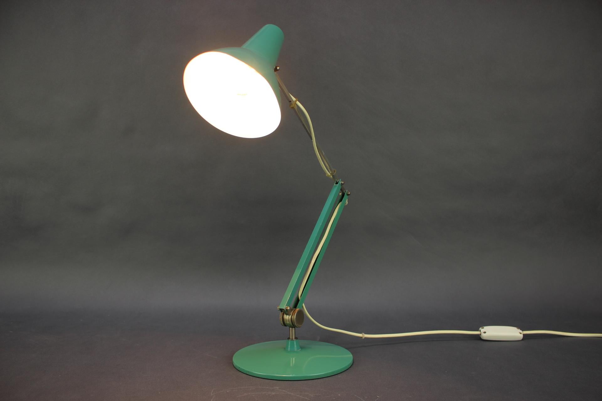 Mid-Century Adjustable Table Lamp, 1960s, Czechoslovakia For Sale 3