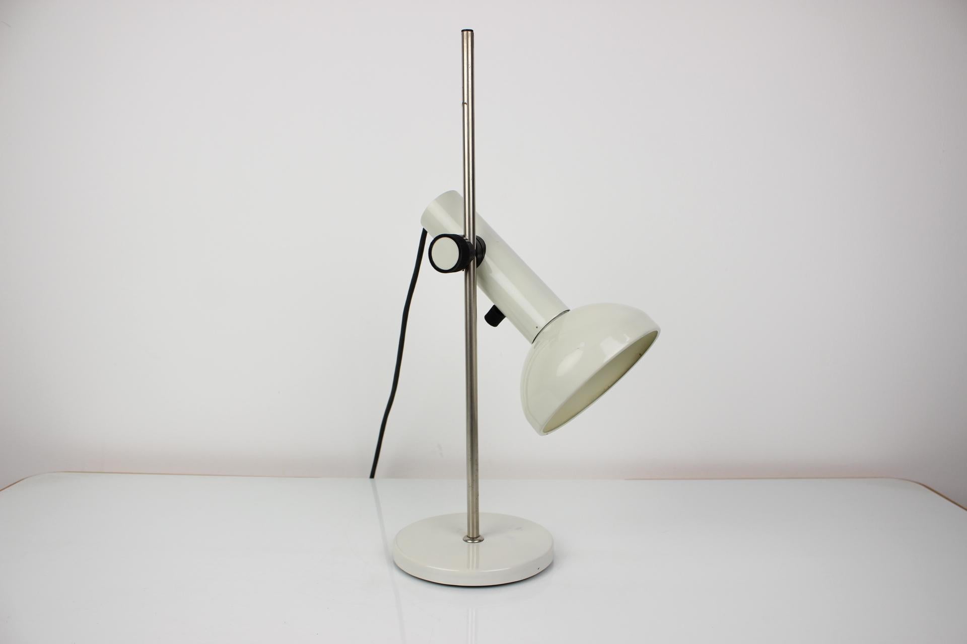 Lámpara de mesa regulable de mediados de siglo, años 70 en venta 4