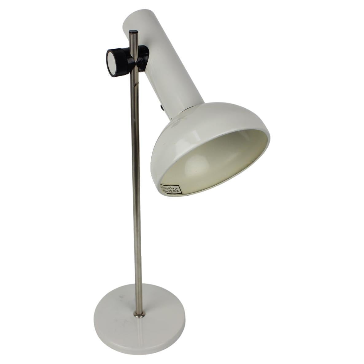 Lampada da tavolo regolabile di metà secolo, anni '70