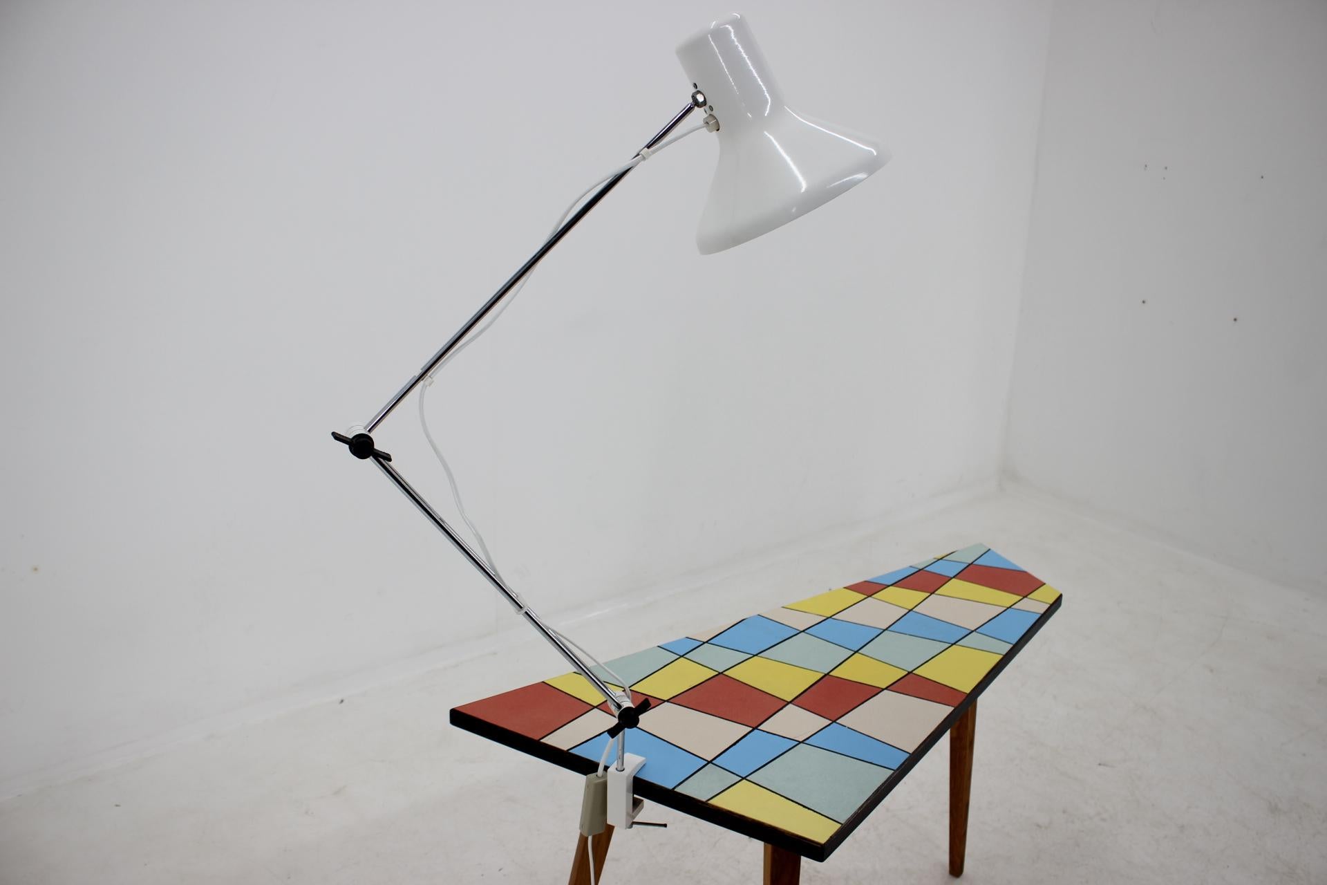 Late 20th Century Midcentury Adjustable Table Lamp, 1980s For Sale