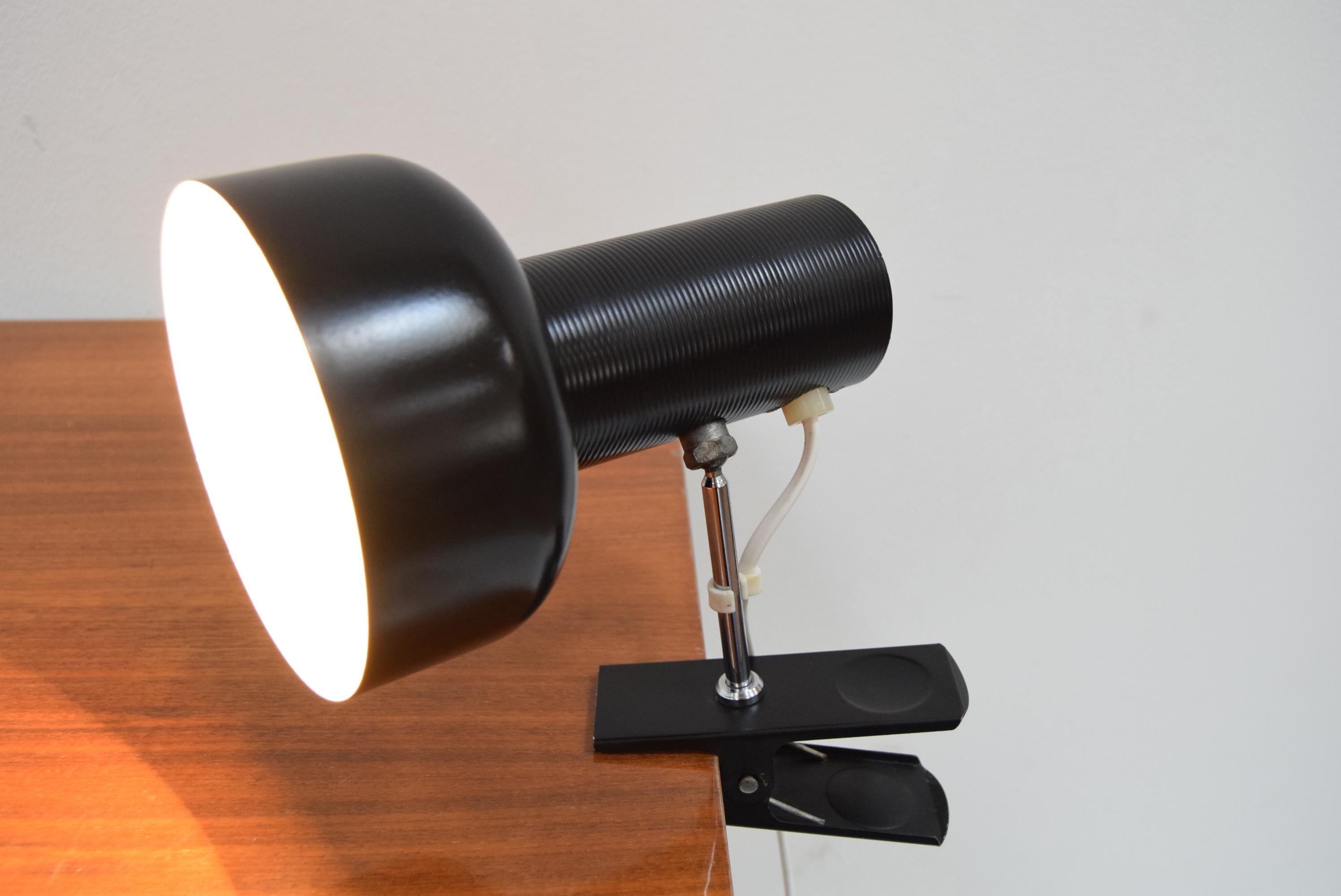 Czech Mid-Century Adjustable Table Lamp by Josef Hurka for Napako, 1960's For Sale