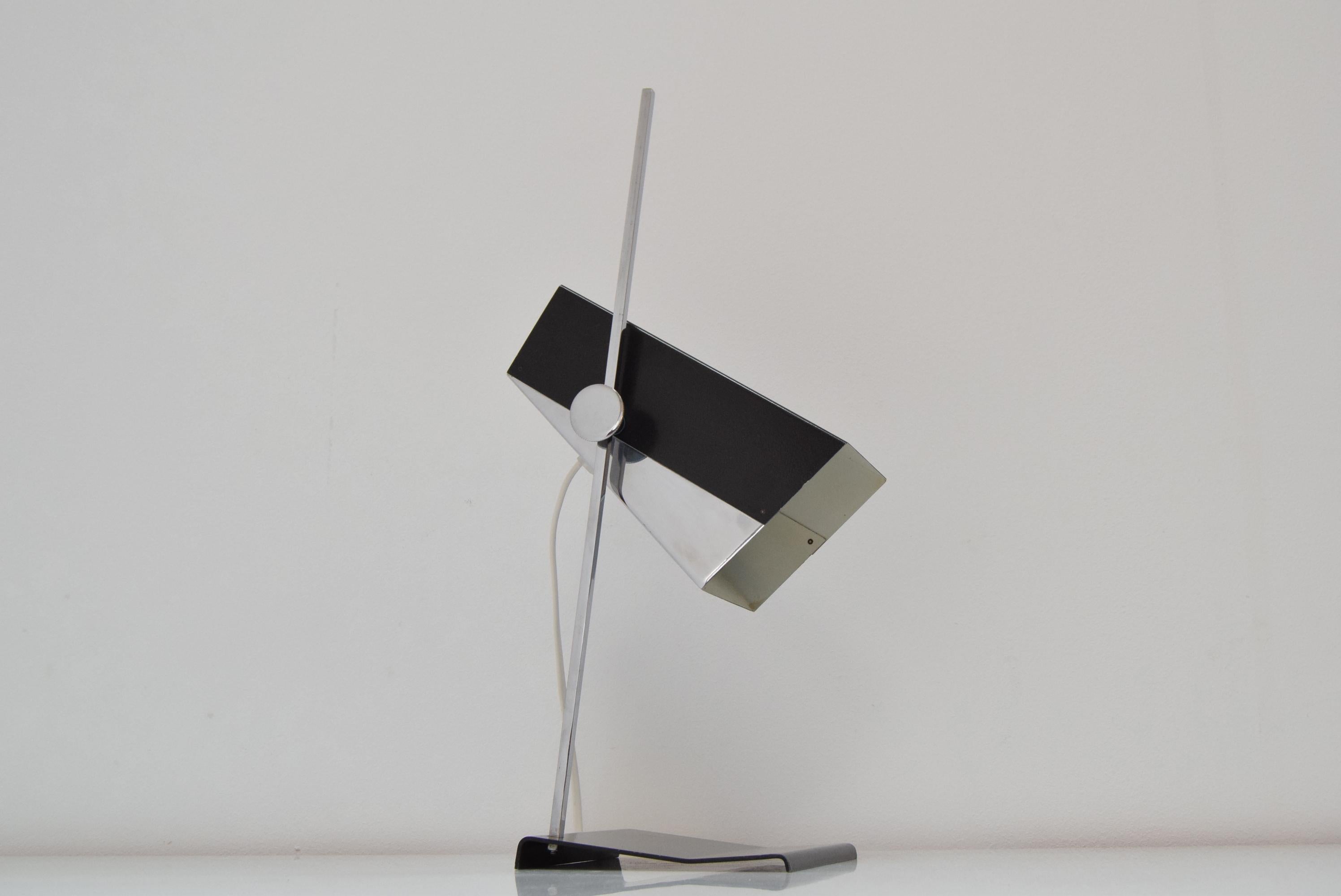 Mid-20th Century Mid-Century Adjustable Table Lamp by Josef Hurka for Napako, 1960's For Sale