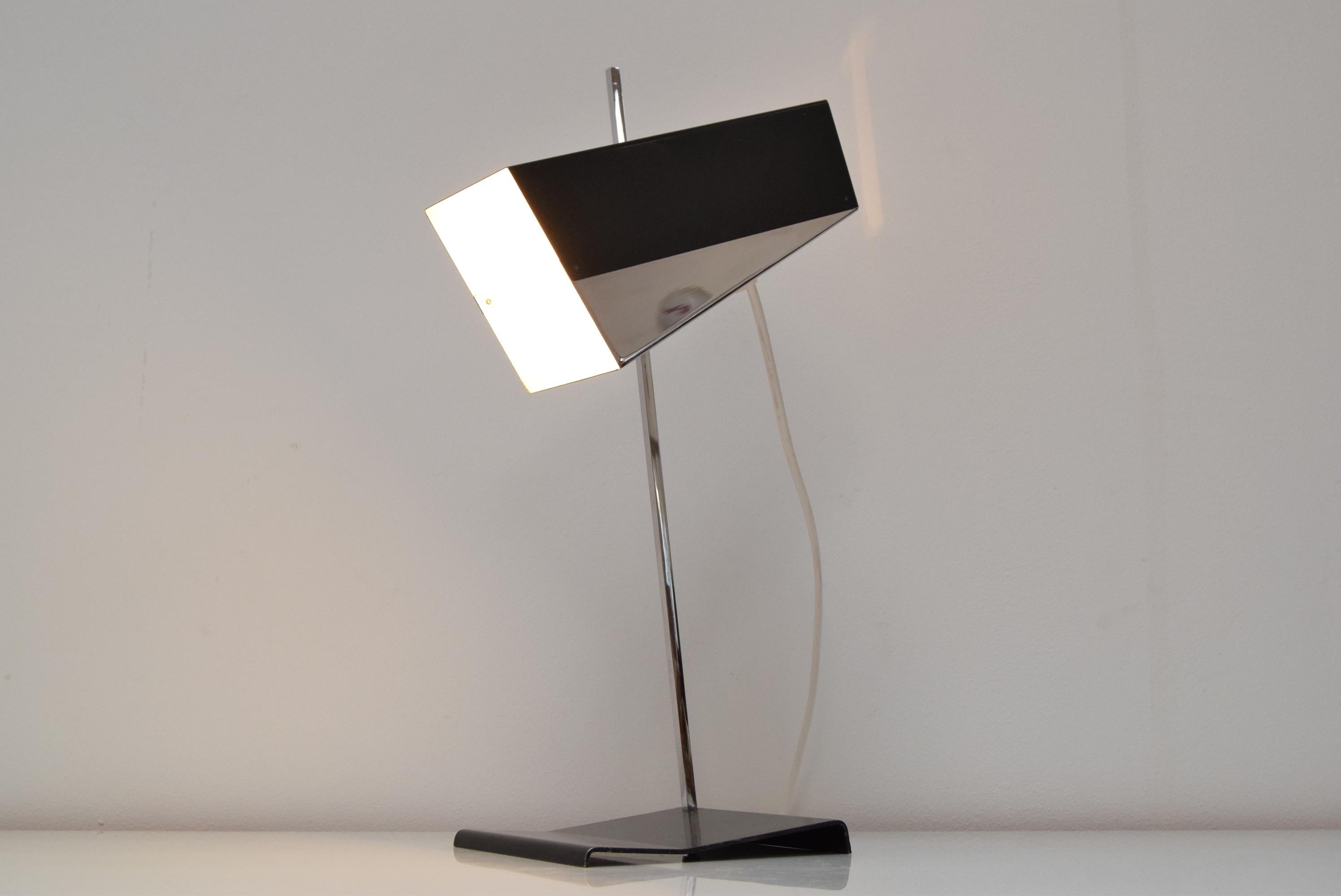 Mid-Century Adjustable Table Lamp by Josef Hurka for Napako, 1960's For Sale 1
