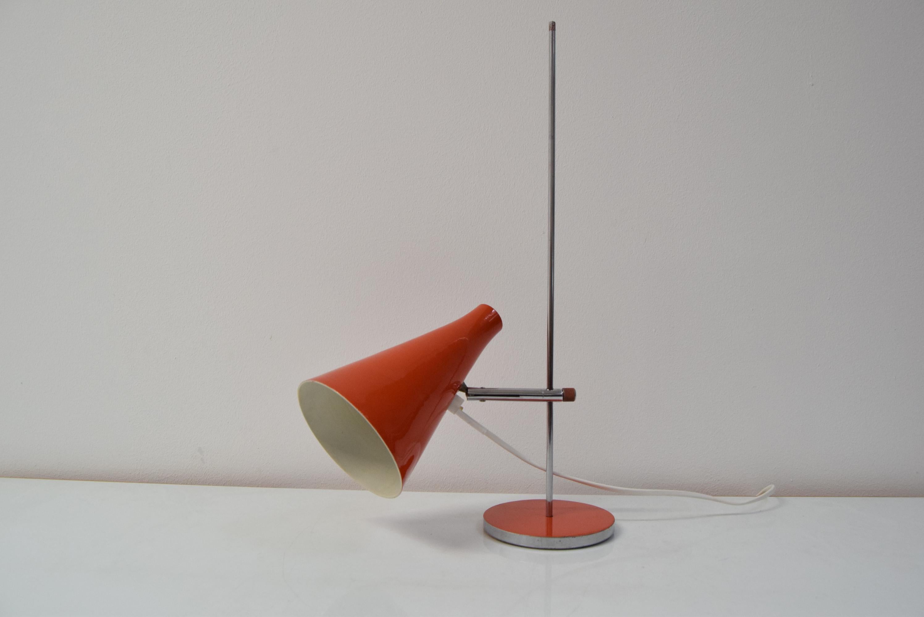 Late 20th Century Mid-Century Adjustable Table Lamp by Lidokov, 1970's For Sale