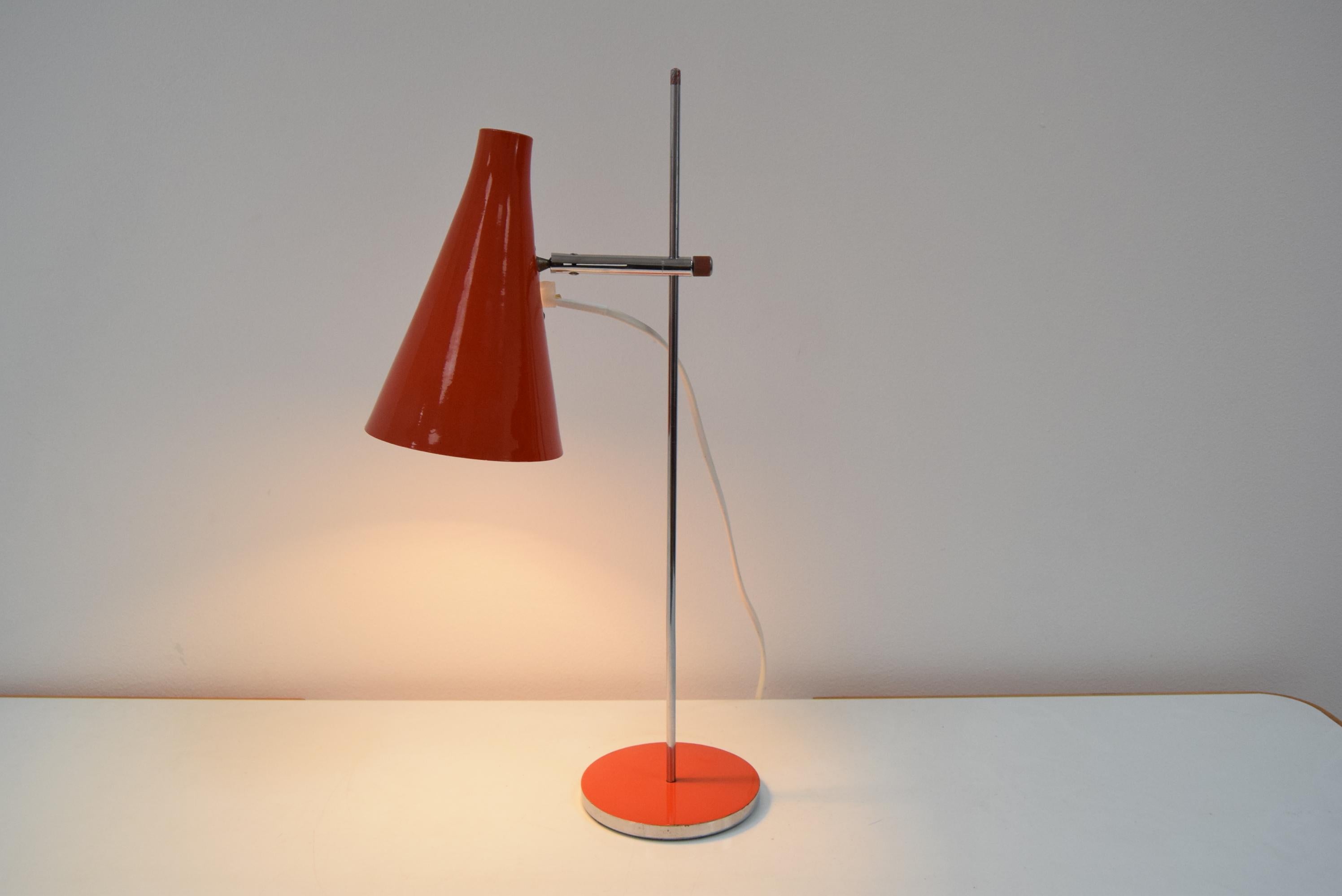 Mid-Century Adjustable Table Lamp by Lidokov, 1970's For Sale 1