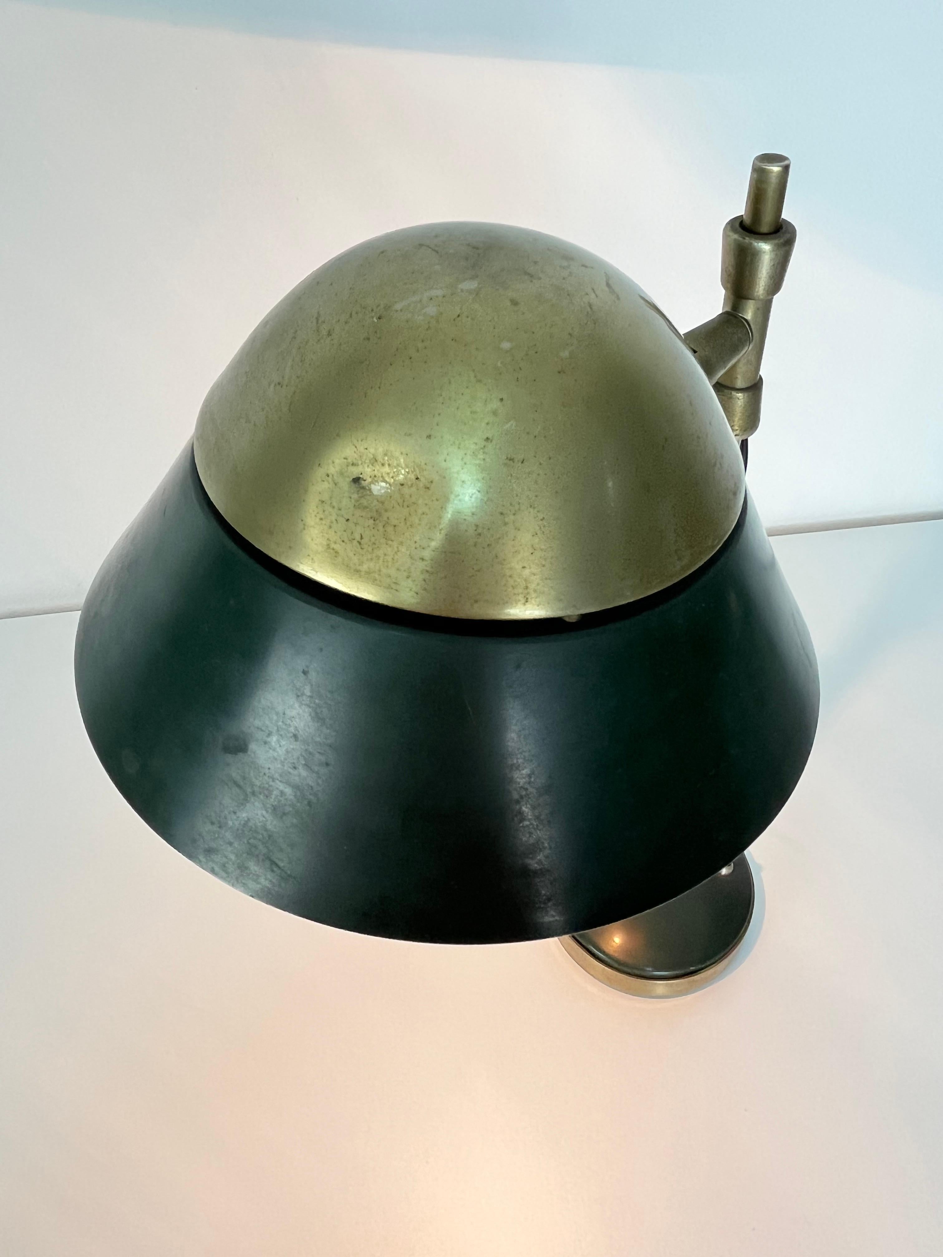 Lámpara de mesa regulable de mediados de siglo de Oscar Torlasco para Lumi Milano, años 50 en venta 7