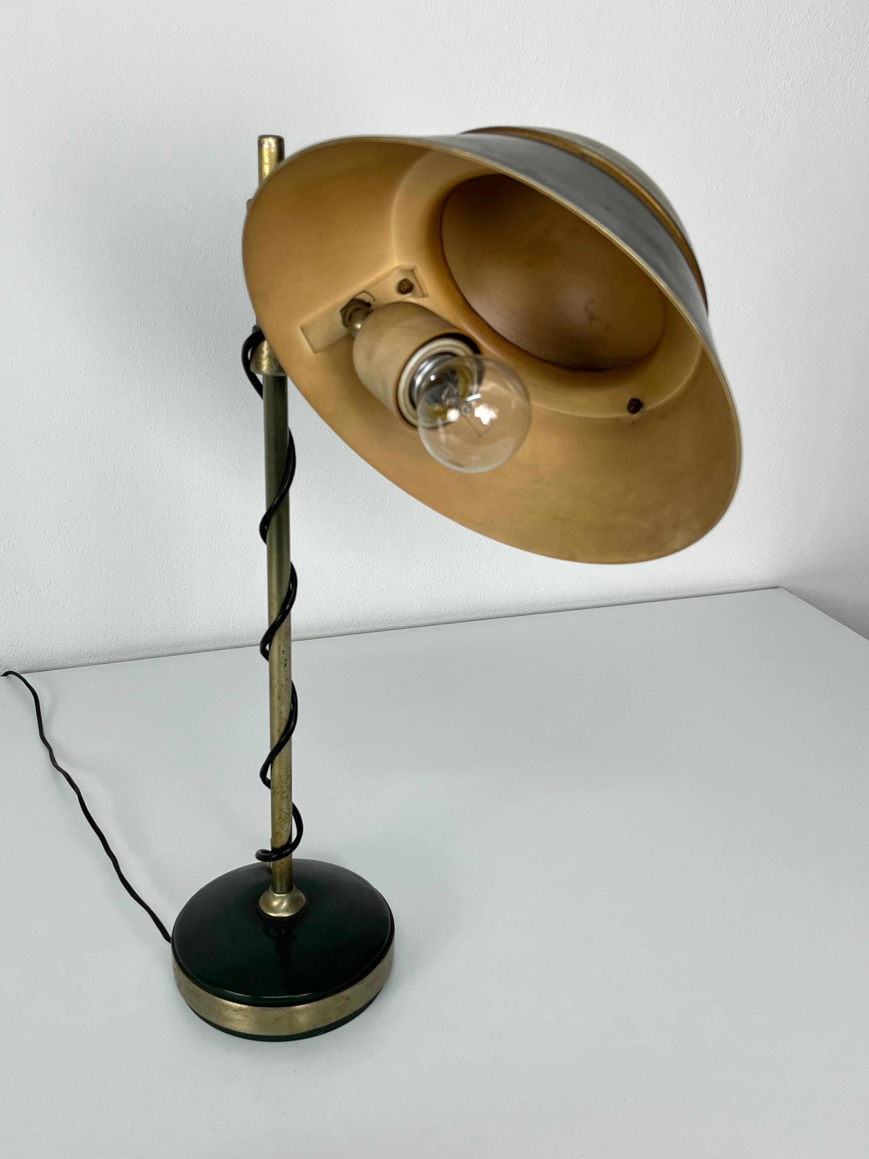 Lámpara de mesa regulable de mediados de siglo de Oscar Torlasco para Lumi Milano, años 50 mediados del siglo XX en venta