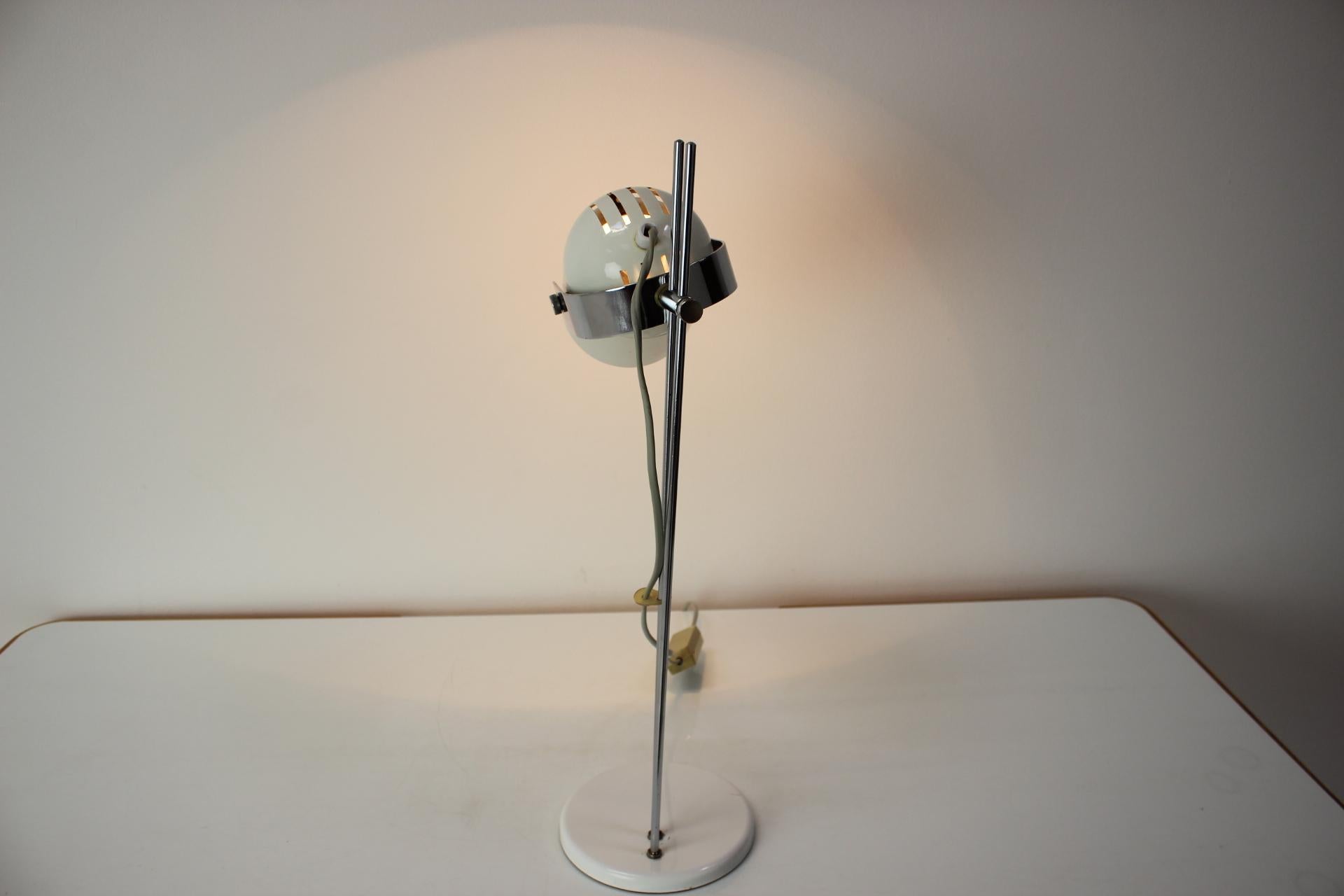 Mid-Century Adjustable Table Lamp by Stanislav Indra, 1970's For Sale 4