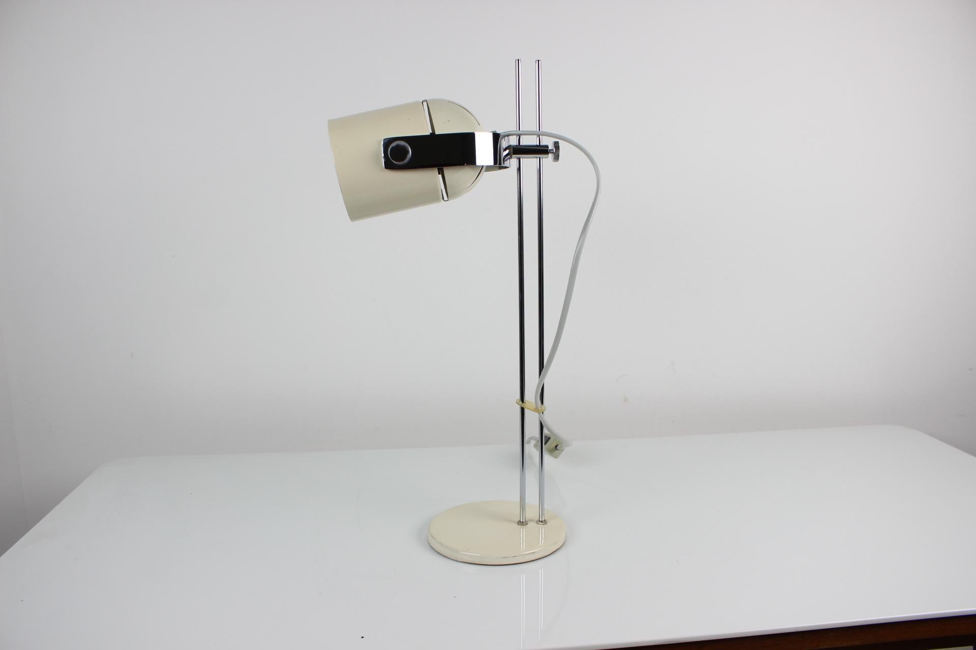Mid-Century Modern Mid-Century Adjustable Table Lamp by Stanislav Indra, 1970's For Sale