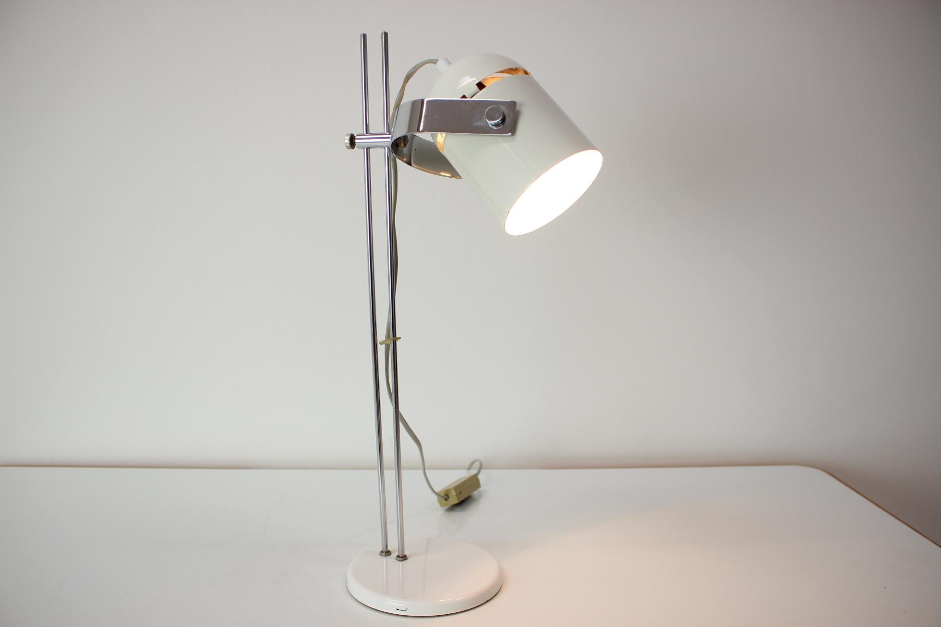 Mid-Century Adjustable Table Lamp by Stanislav Indra, 1970's For Sale 2