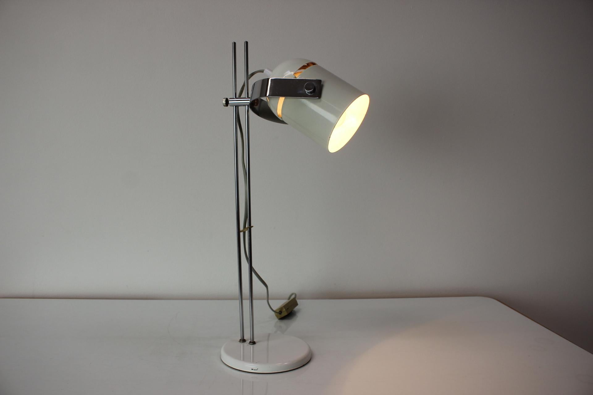 Mid-Century Adjustable Table Lamp by Stanislav Indra, 1970's For Sale 3