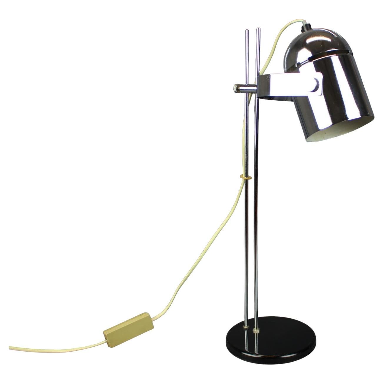 Mid-Century Adjustable Table Lamp by Stanislav Indra, Czechoslovakia, 1960s For Sale