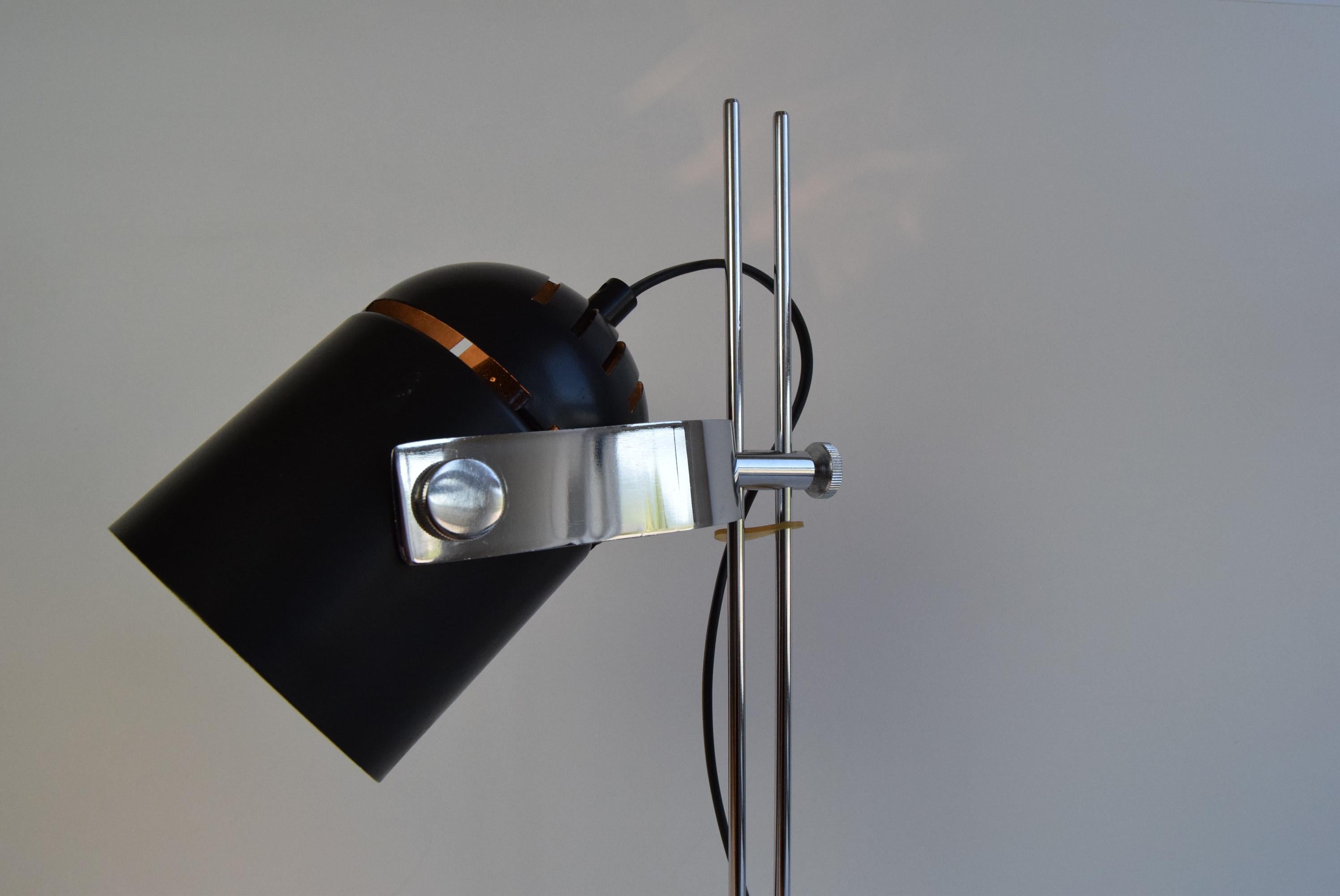 Mid-century Adjustable Table Lamp by Stanislav Indra for Combi Lux, 1970's.  For Sale 5