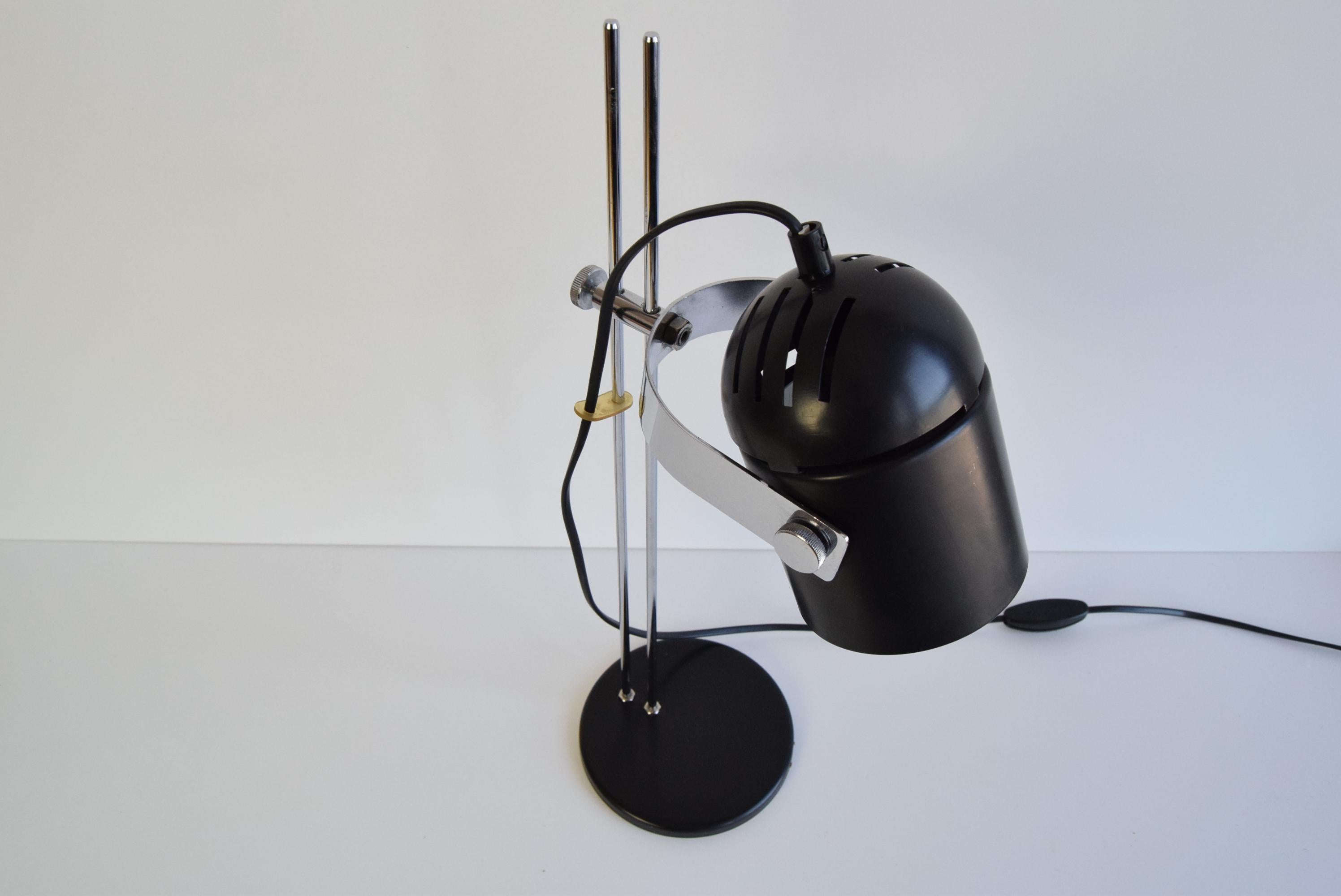 Mid-Century Modern Mid-century Adjustable Table Lamp by Stanislav Indra for Combi Lux, 1970's.  For Sale