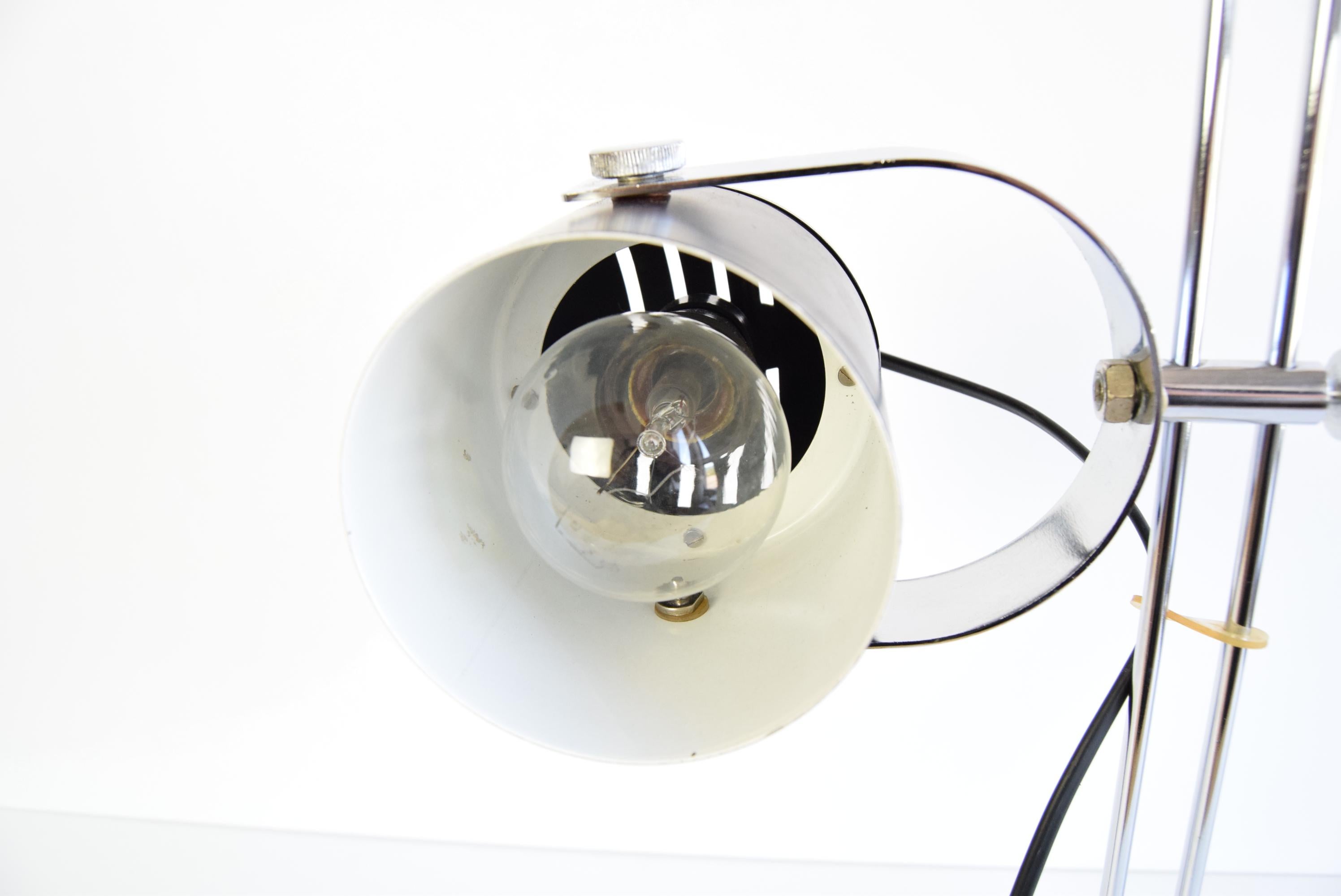 Mid-century Adjustable Table Lamp by Stanislav Indra for Combi Lux, 1970's. For Sale 2