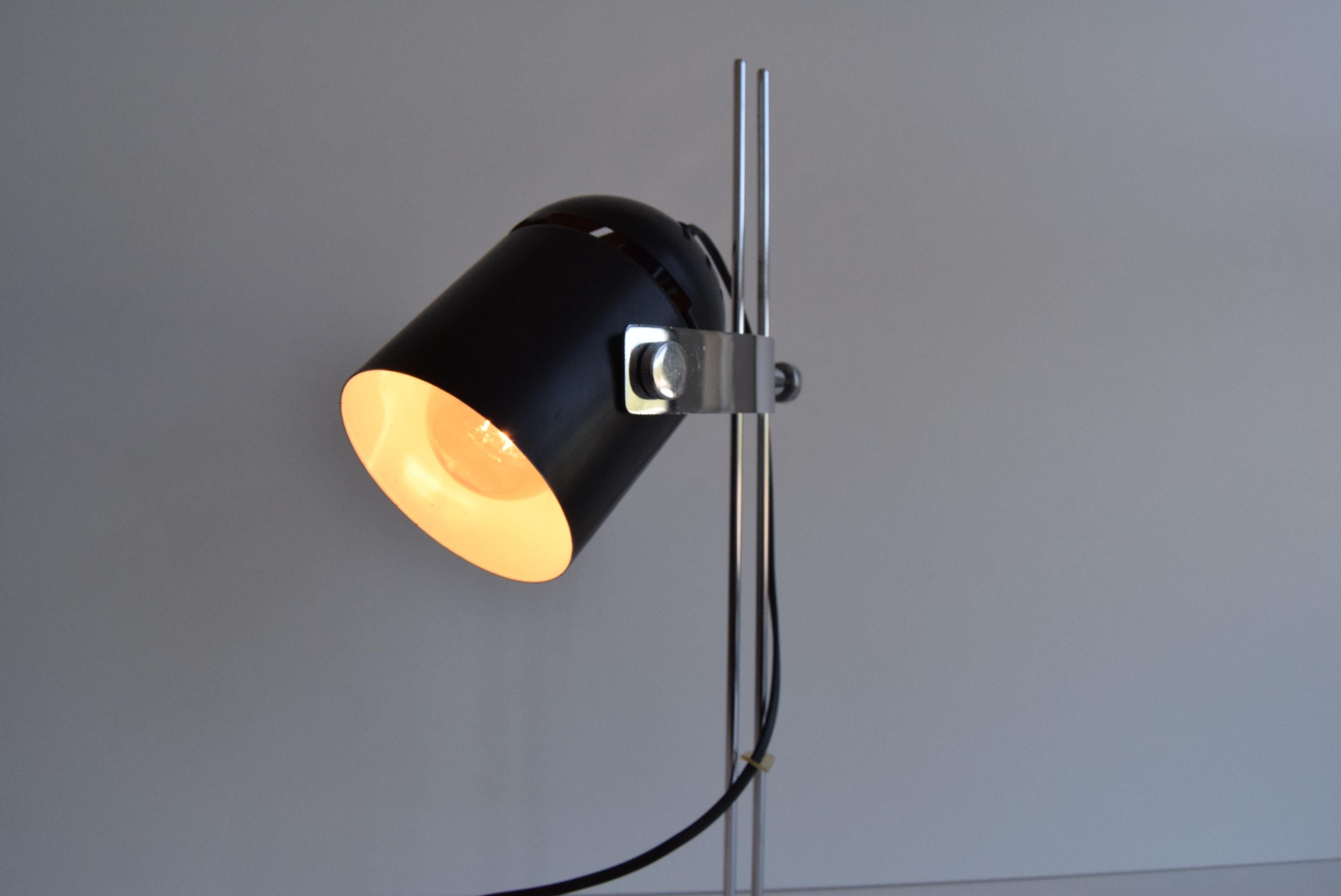 Mid-century Adjustable Table Lamp by Stanislav Indra for Combi Lux, 1970's.  For Sale 2