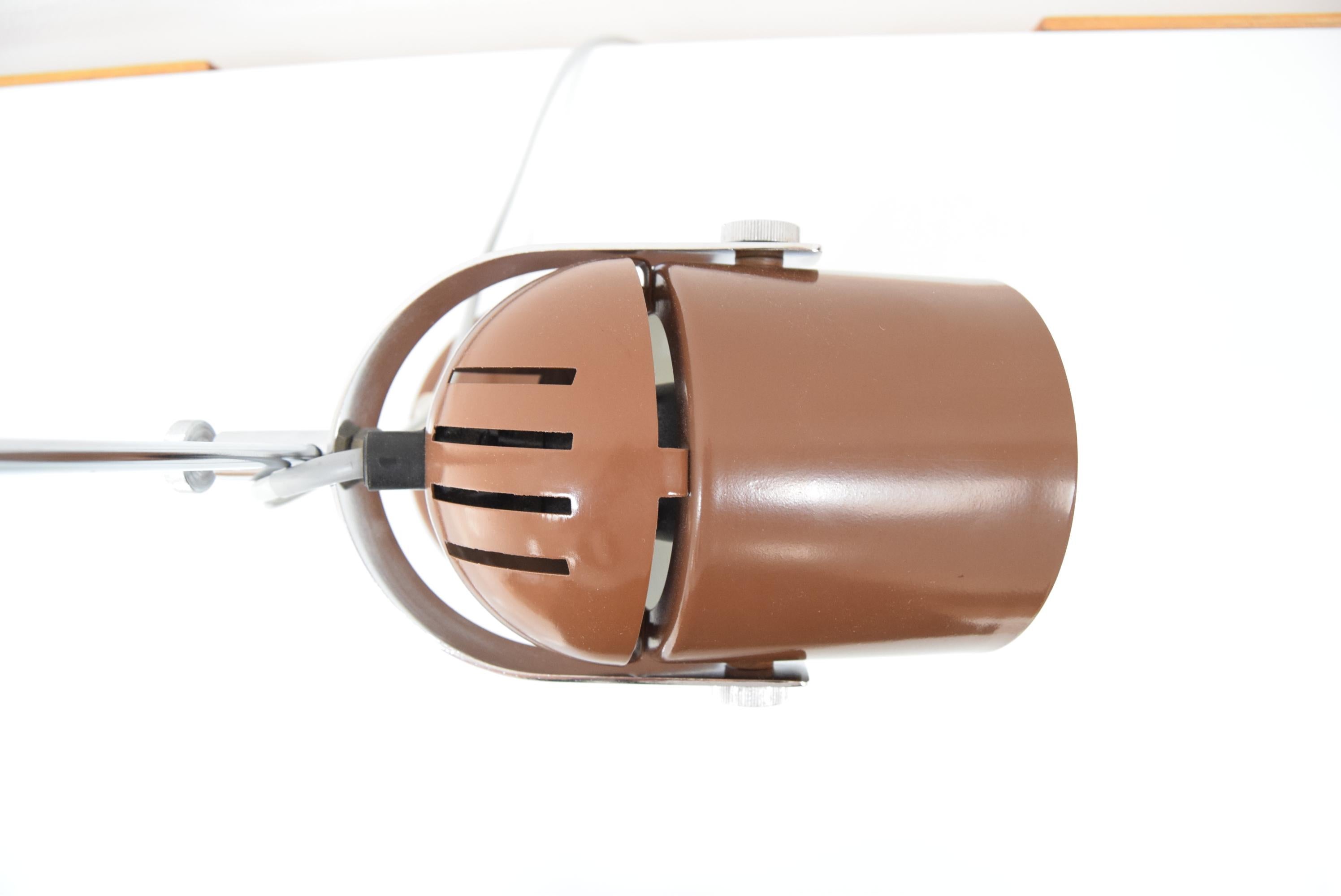 Mid-century Adjustable table Lamp by Stanislav Indra for Combi Lux, 1970's. For Sale 4
