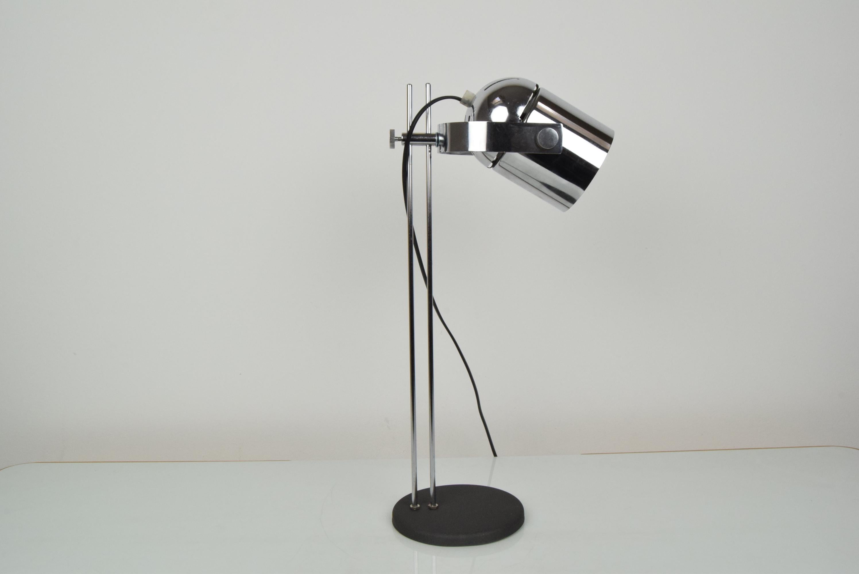 Mid-Century Adjustable Table Lamp by Stanislav Indra, 1970's For Sale 2