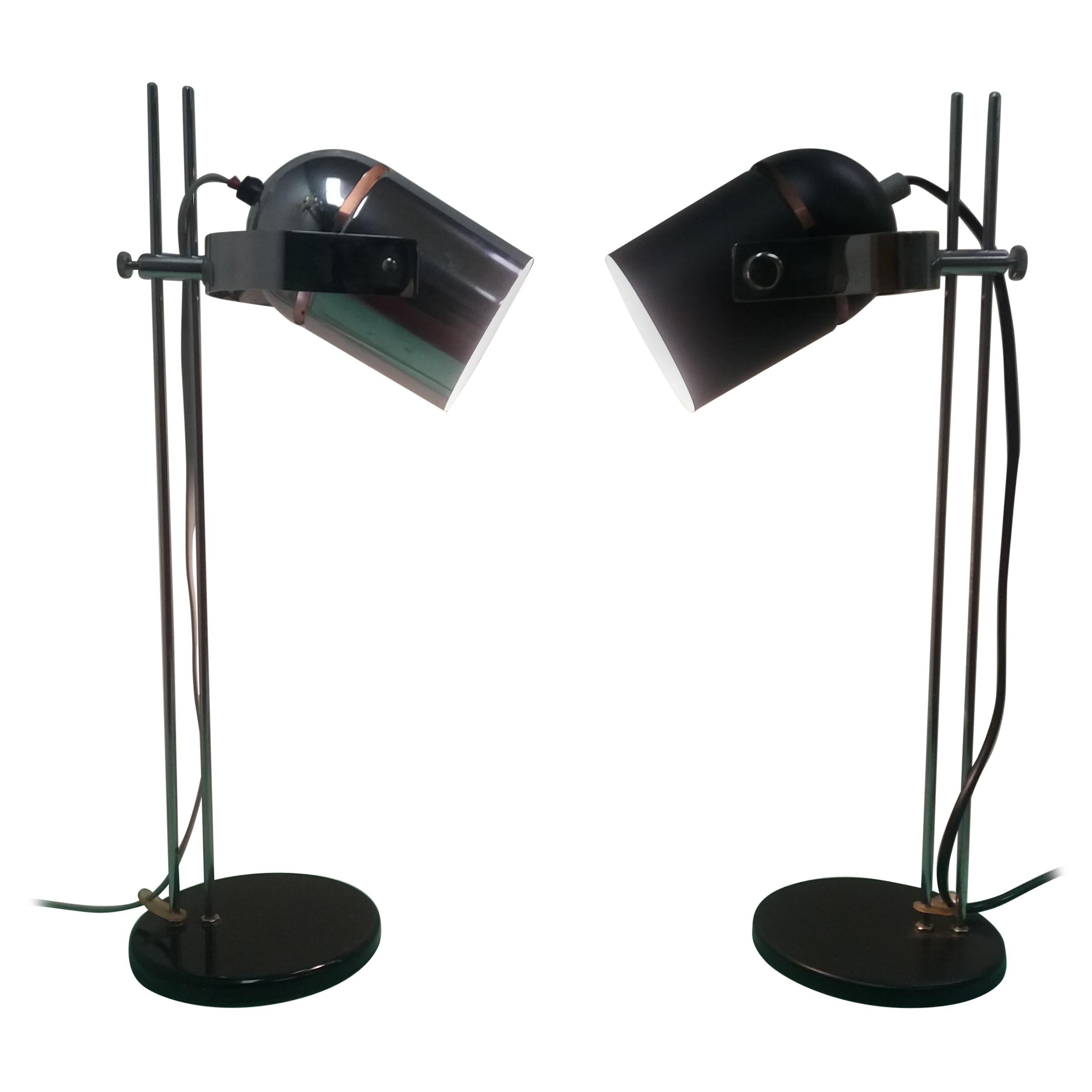 Midcentury Adjustable Table Lamp Design by Stanislav Indra, 1970s