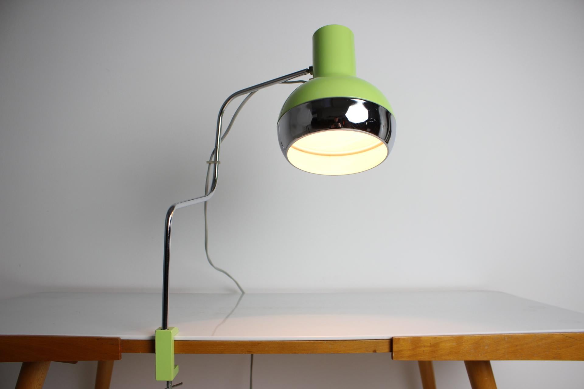 Late 20th Century Mid-Century Adjustable Table Lamp Designed by Josef Hurka for Napako, 1970's For Sale