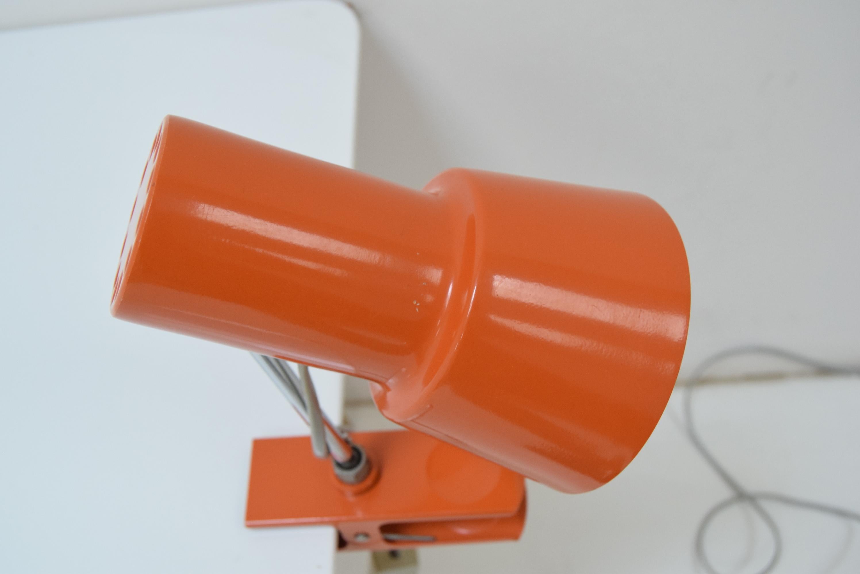 Metal Mid-century Adjustable Table Lamp/NAPAKO, 1960's. For Sale