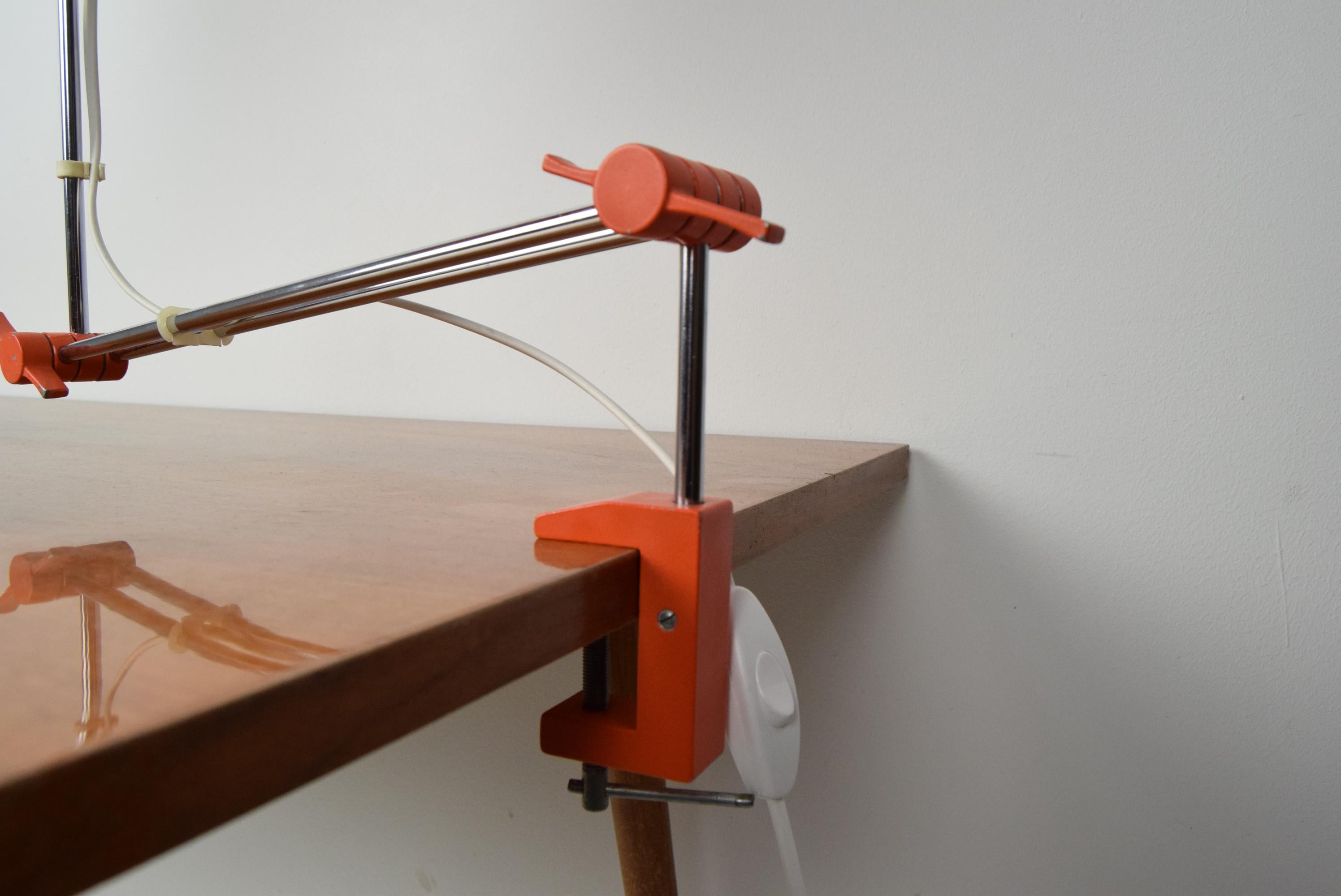 Lámpara de mesa regulable de mediados de siglo/Napako, años 60 en venta 5