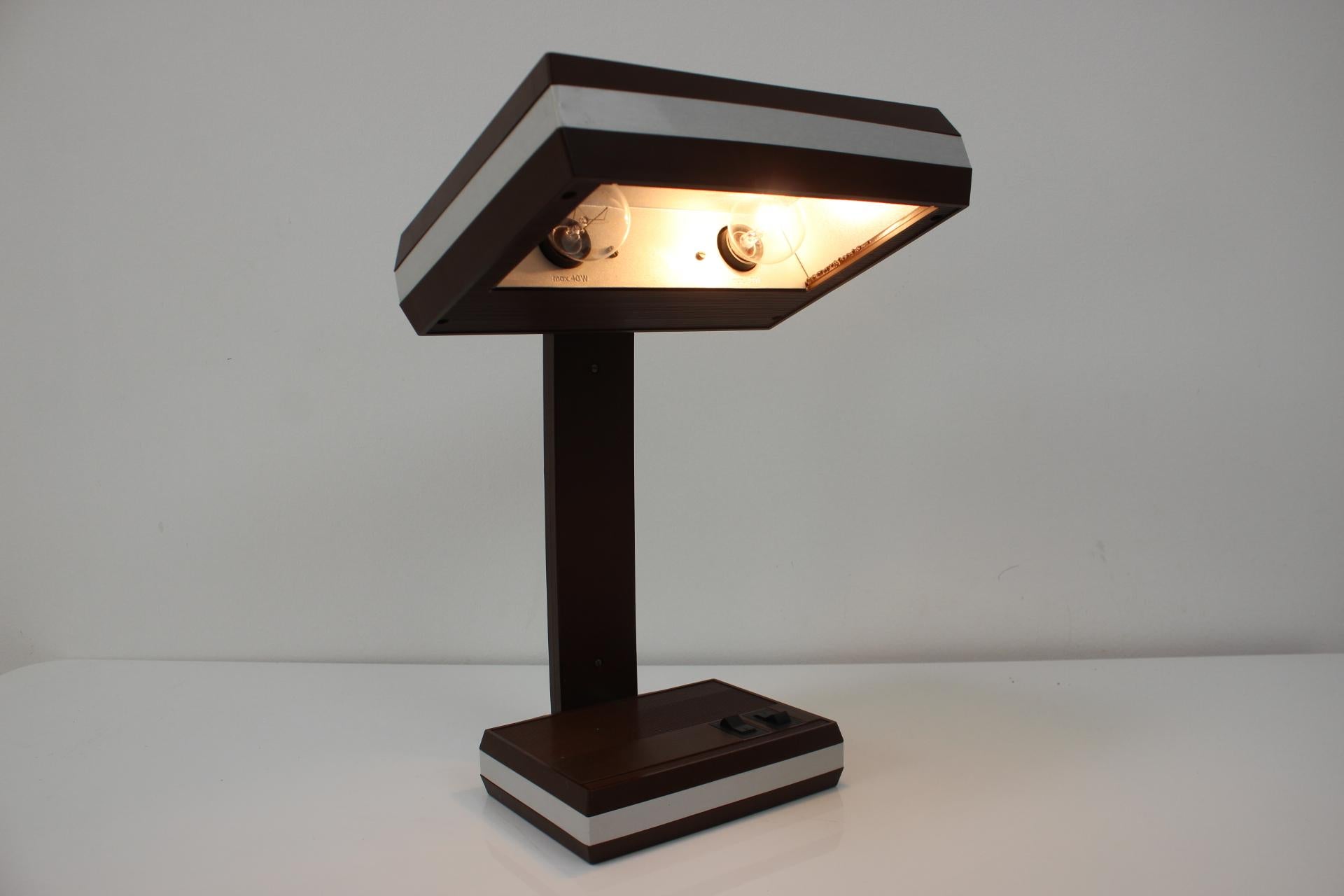 Mid-Century Adjustable Table Lamp / Polam, 1970's For Sale 2